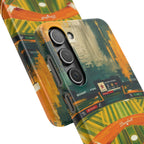 Abstract Baseball Stadium Phone Case