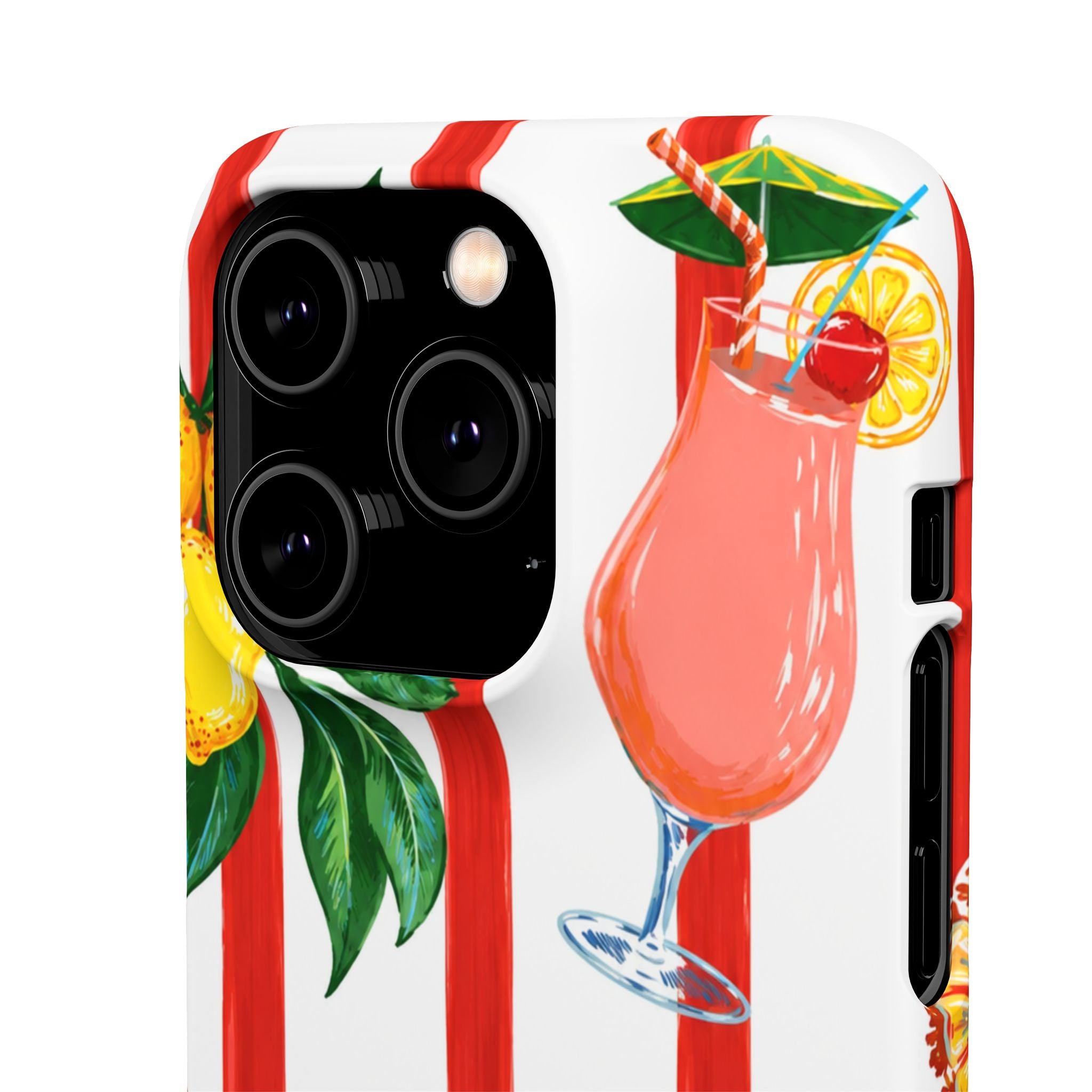 Lemon Coast – Summer Citrus Phone Case