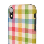 Pastel Plaid Phone Case