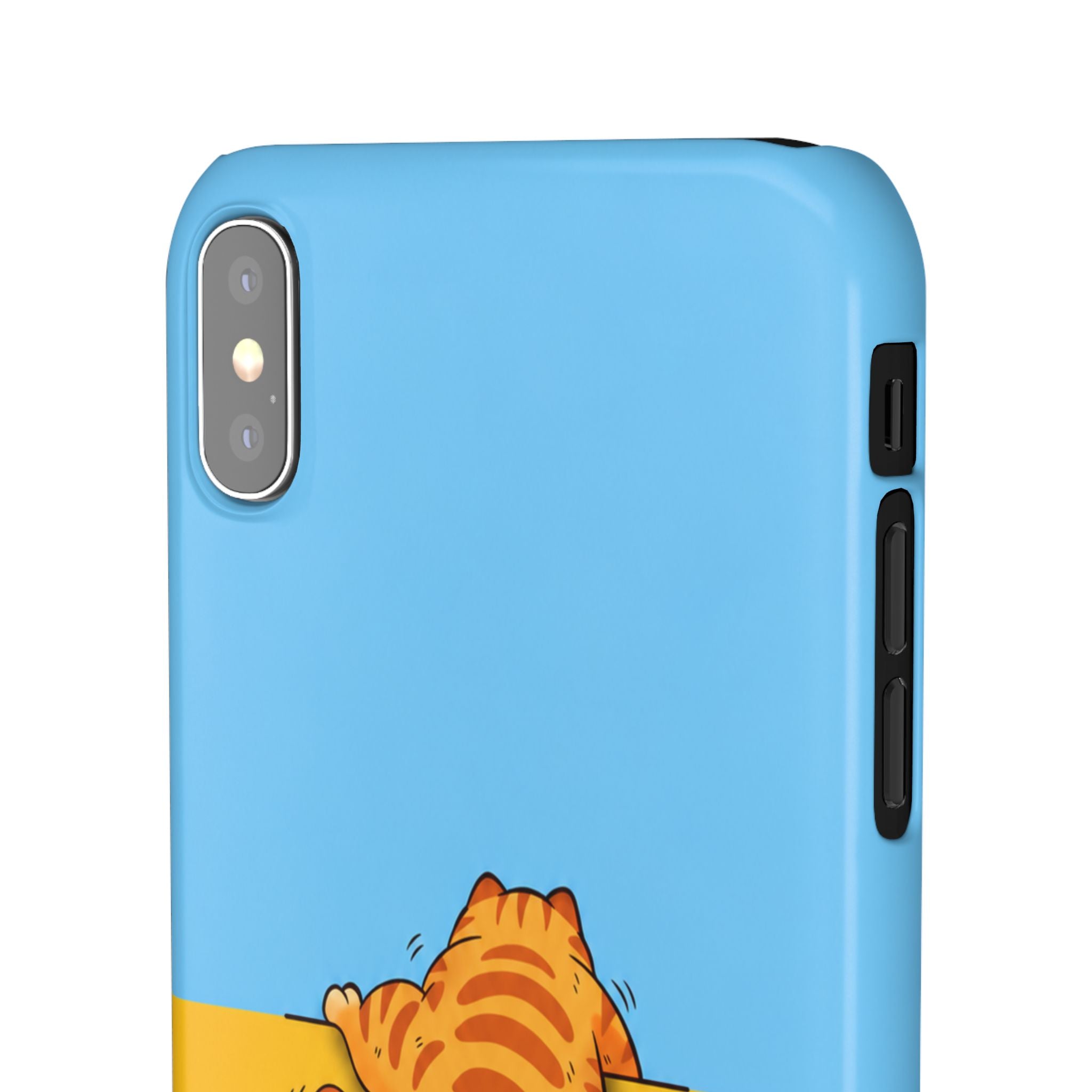 Peekaboo Orange Cat Phone Case