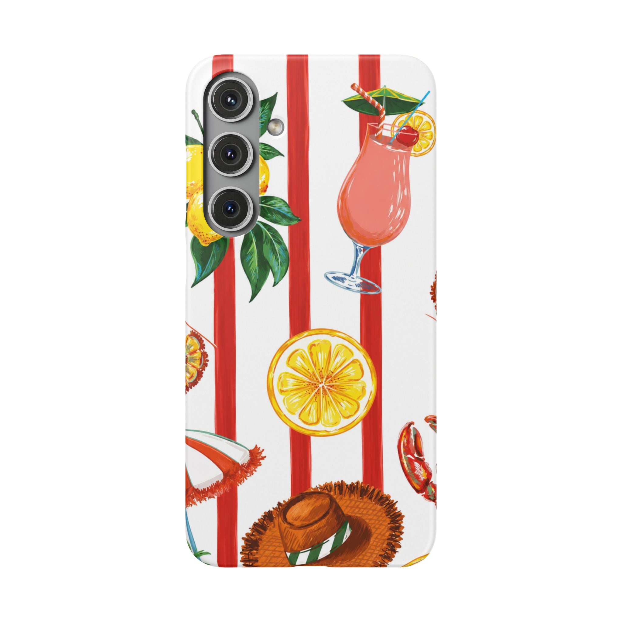 Lemon Coast – Summer Citrus Phone Case