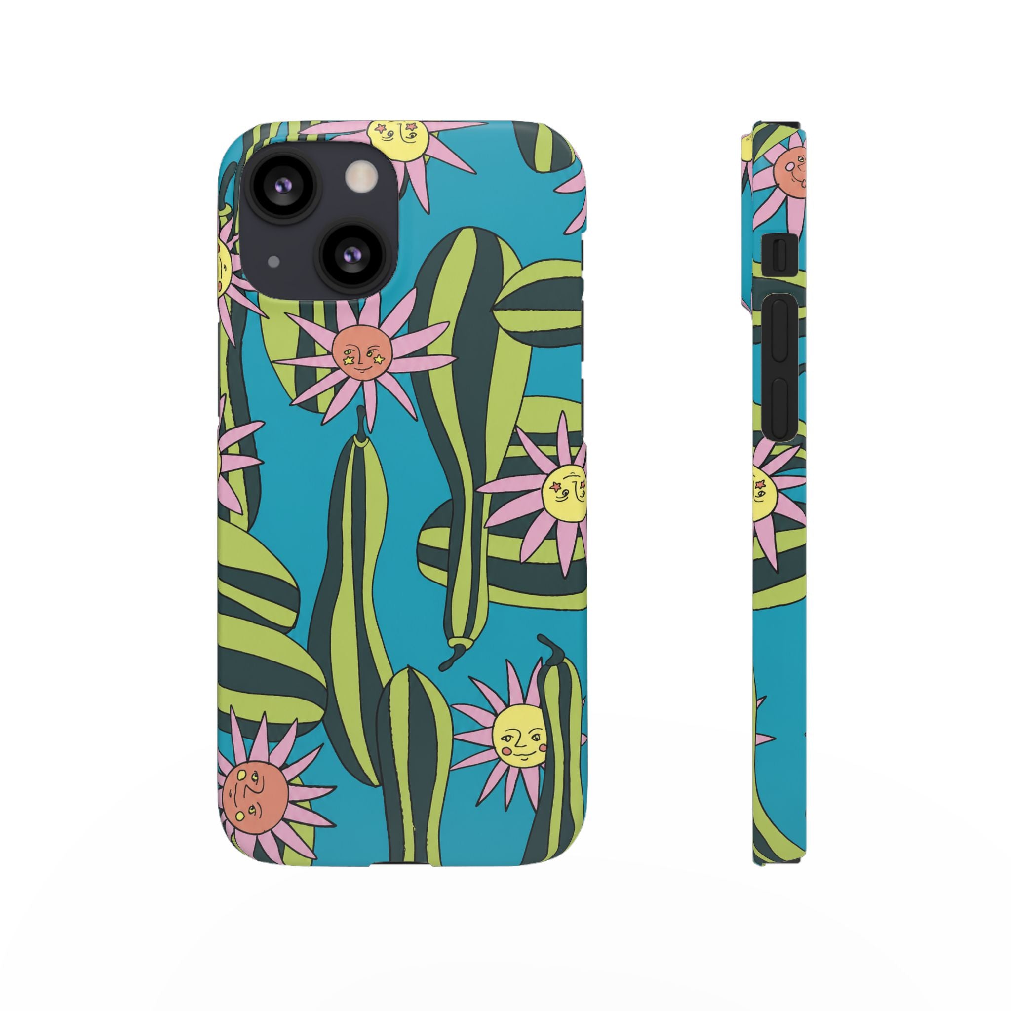 Whimsical Floral Garden Phone Case