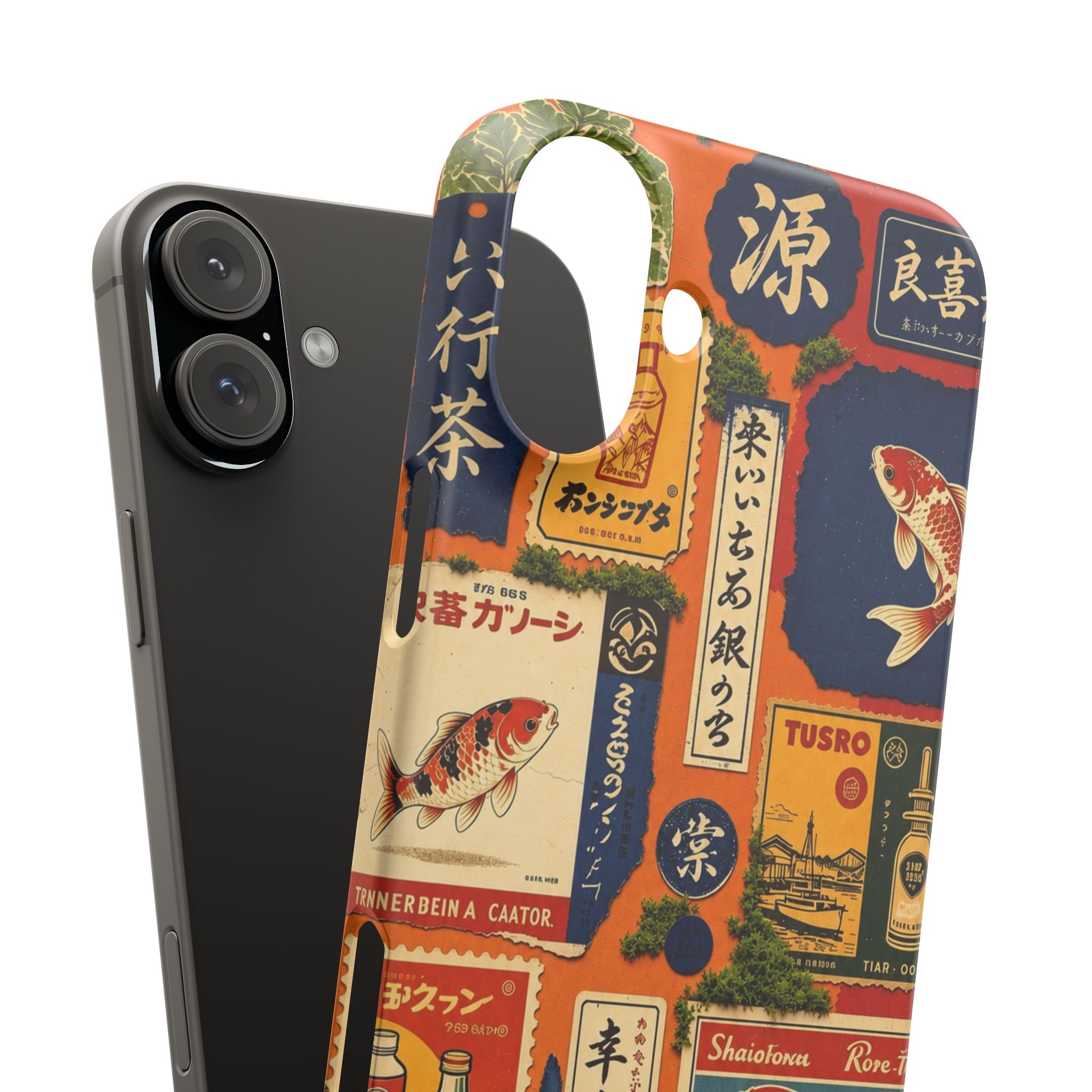 Vintage Japanese Koi Phone Case
