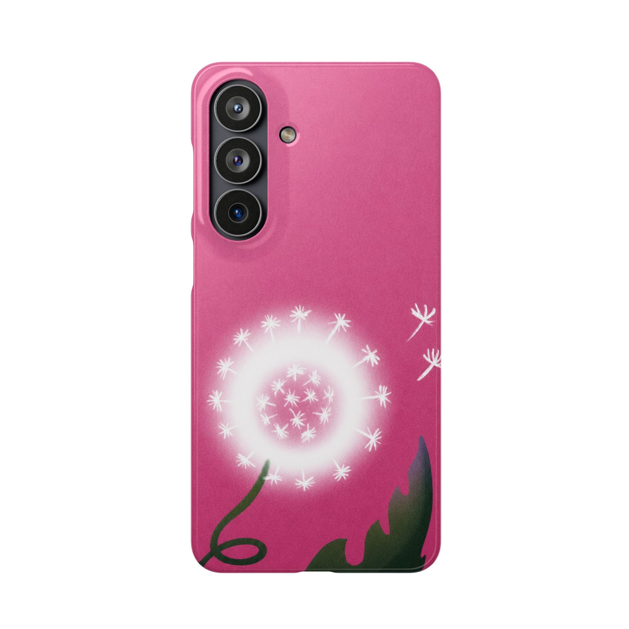 Pink Dandelion Phone Case