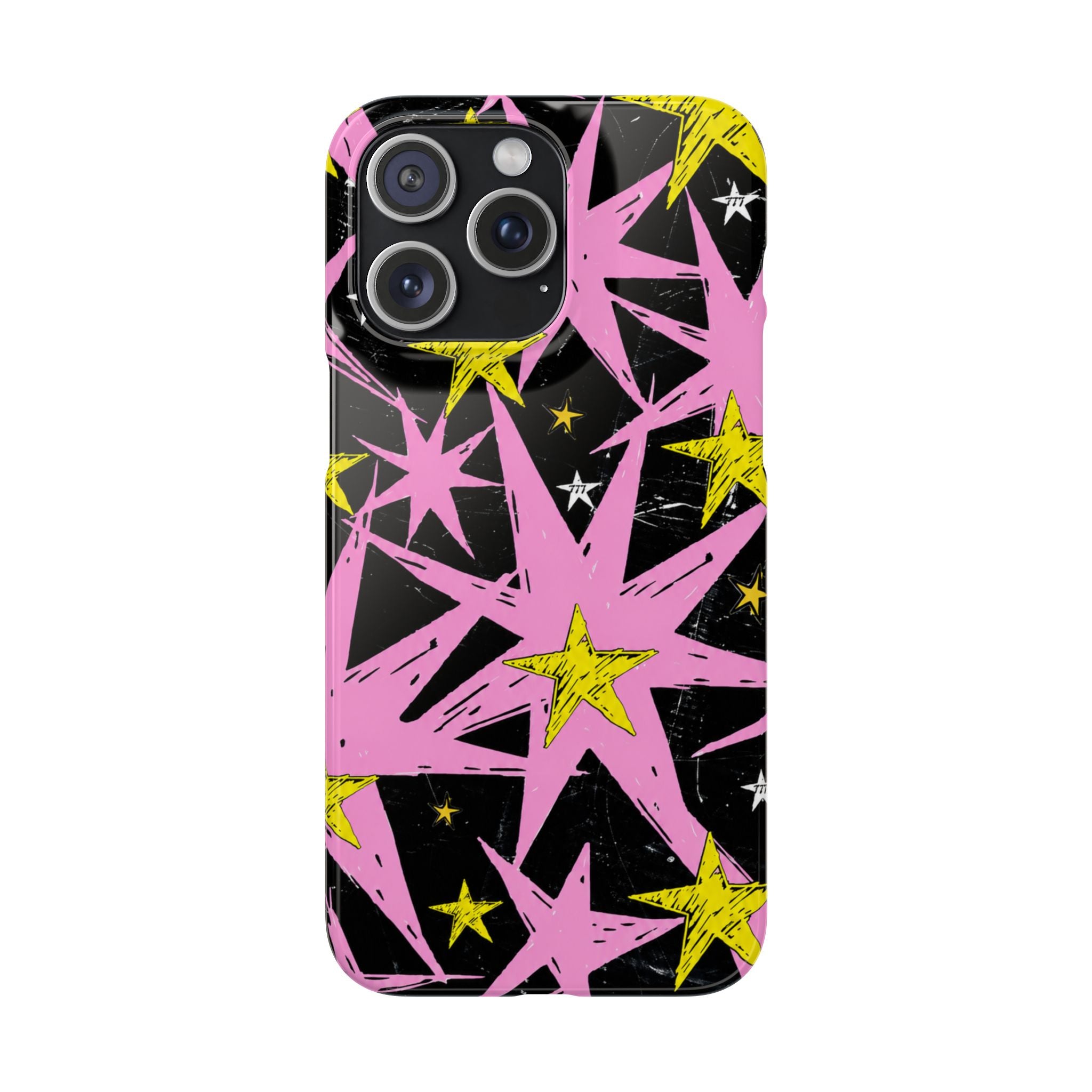 Pink Starburst Phone Case