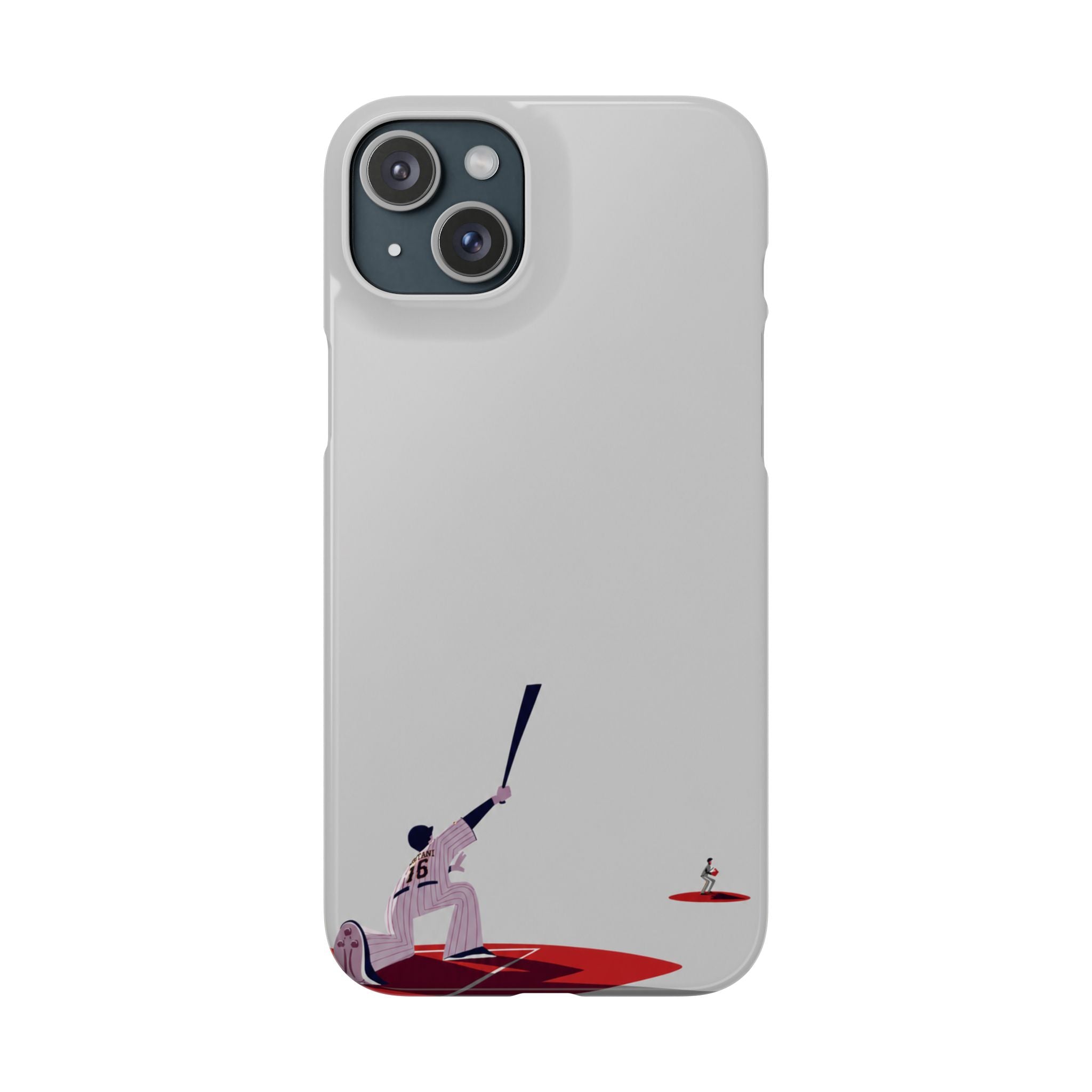 Baseball Swing Art Phone Case