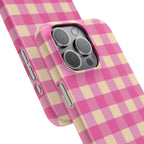 Pink Gingham Phone Case