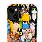 Cute Cat Pattern Phone Case