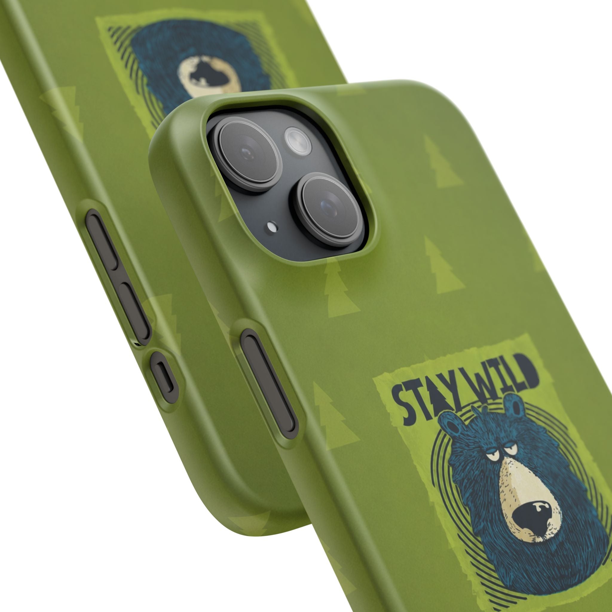 Stay Wild Bear Phone Case