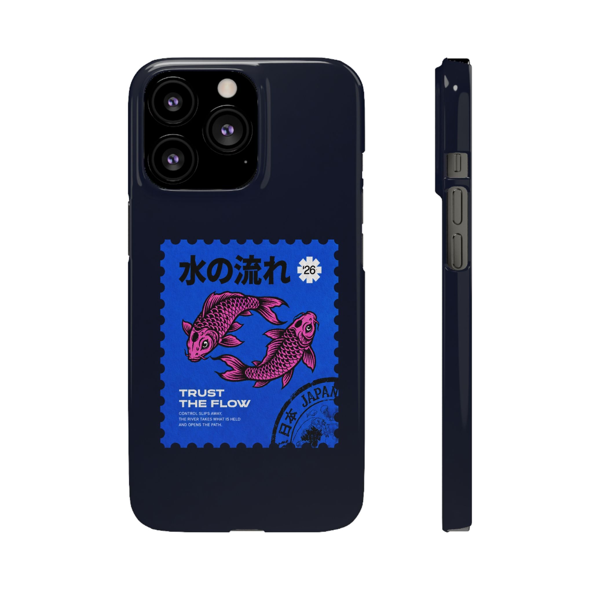 Trust The Flow Koi Phone Case