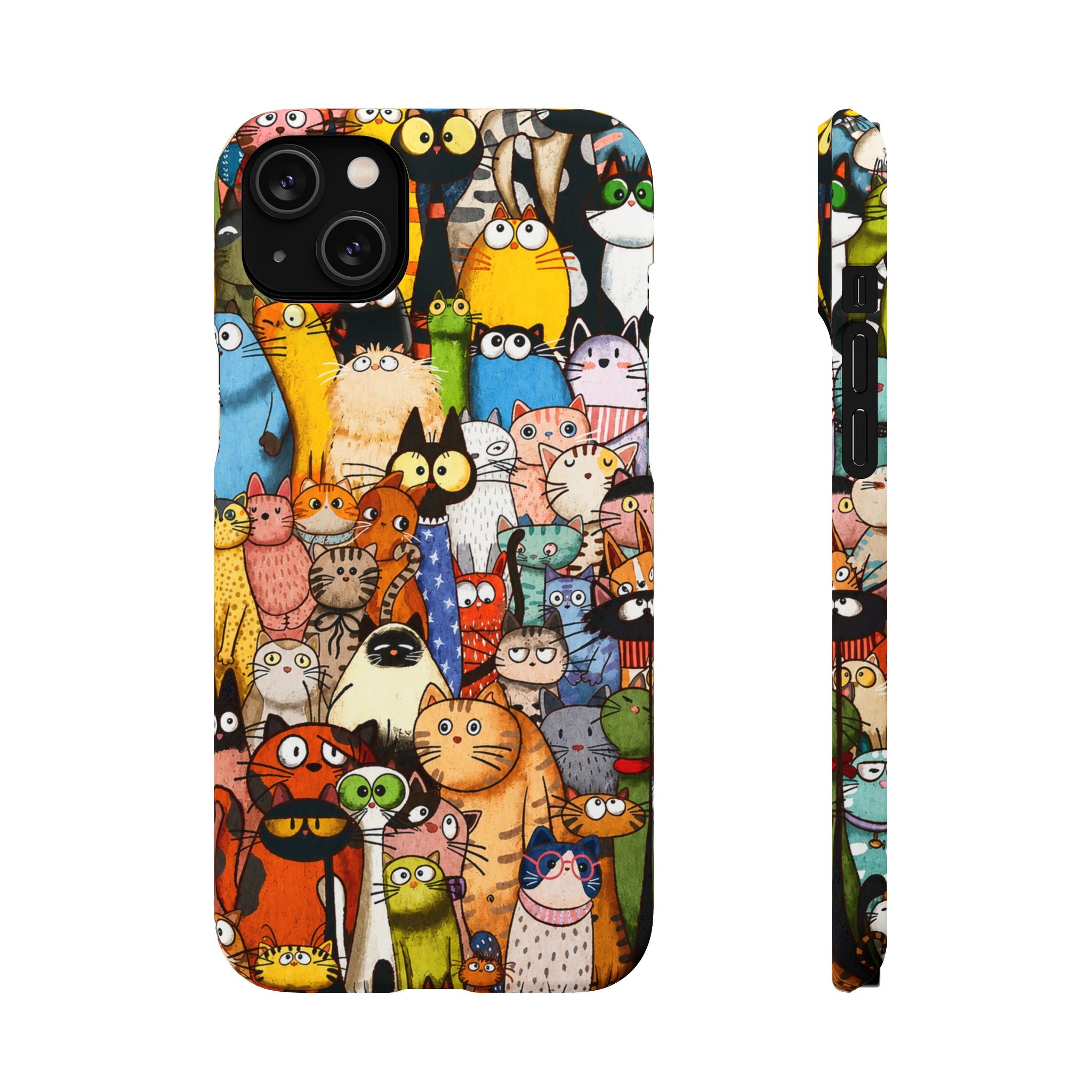 Cute Cat Pattern Phone Case
