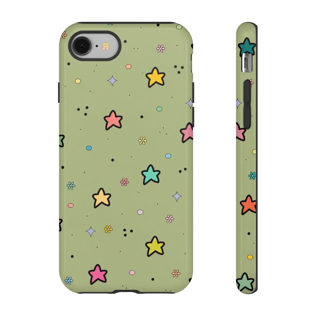 Cosmic Star Doodle Phone Case