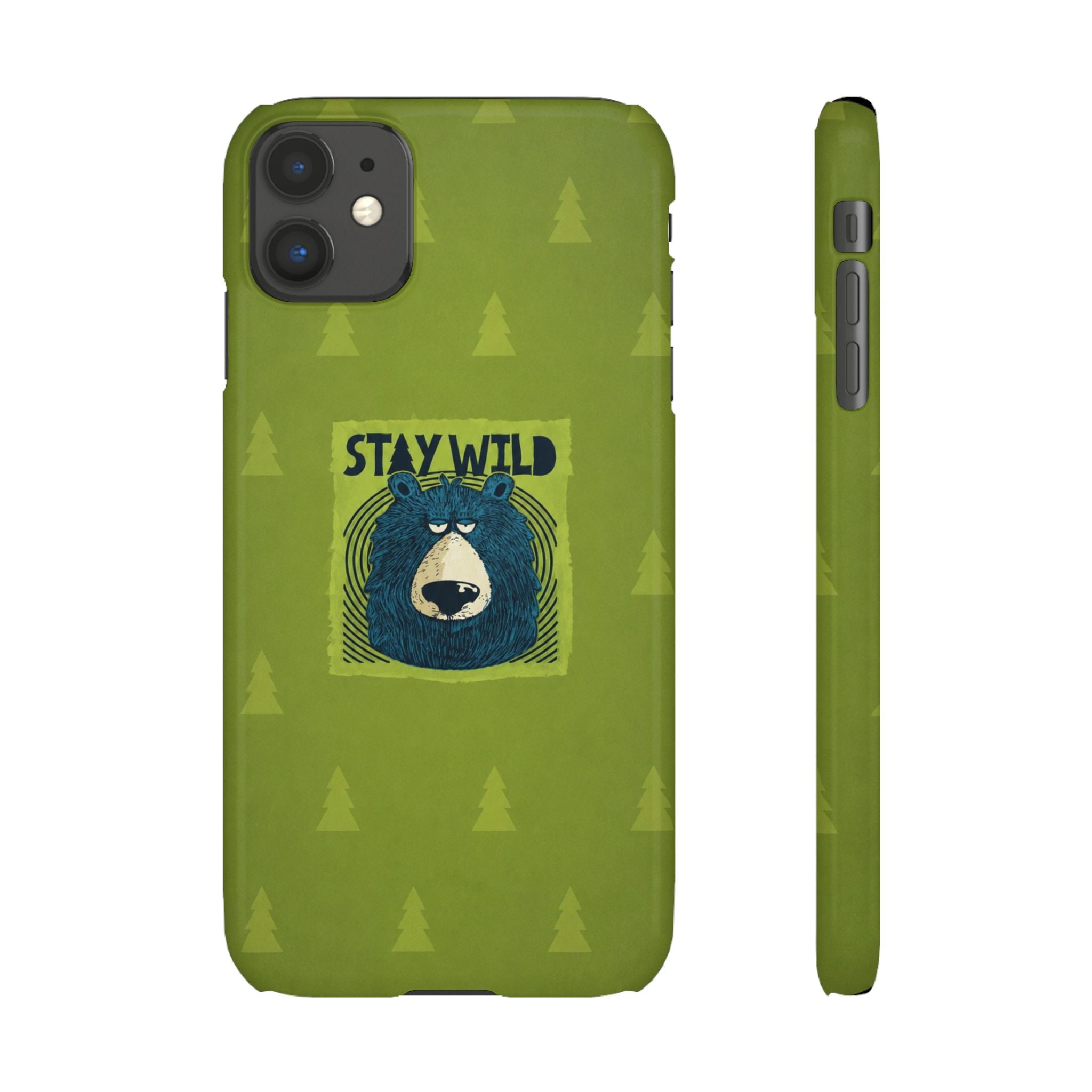 Stay Wild Bear Phone Case