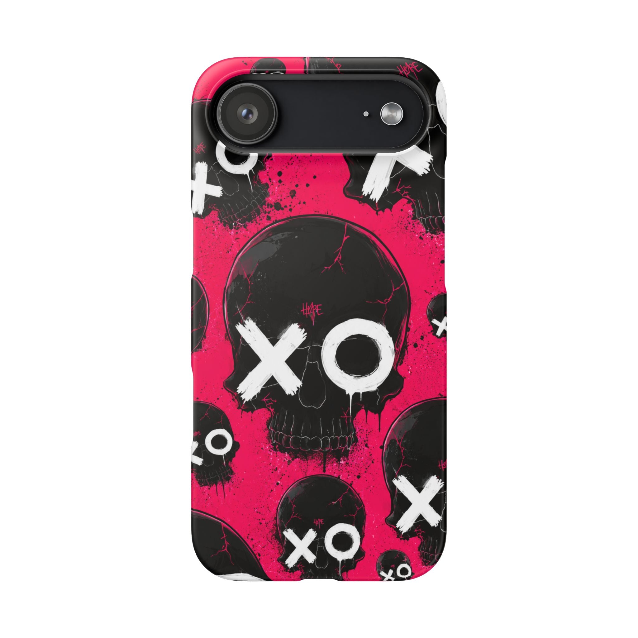 XO Skull Punk Phone Case