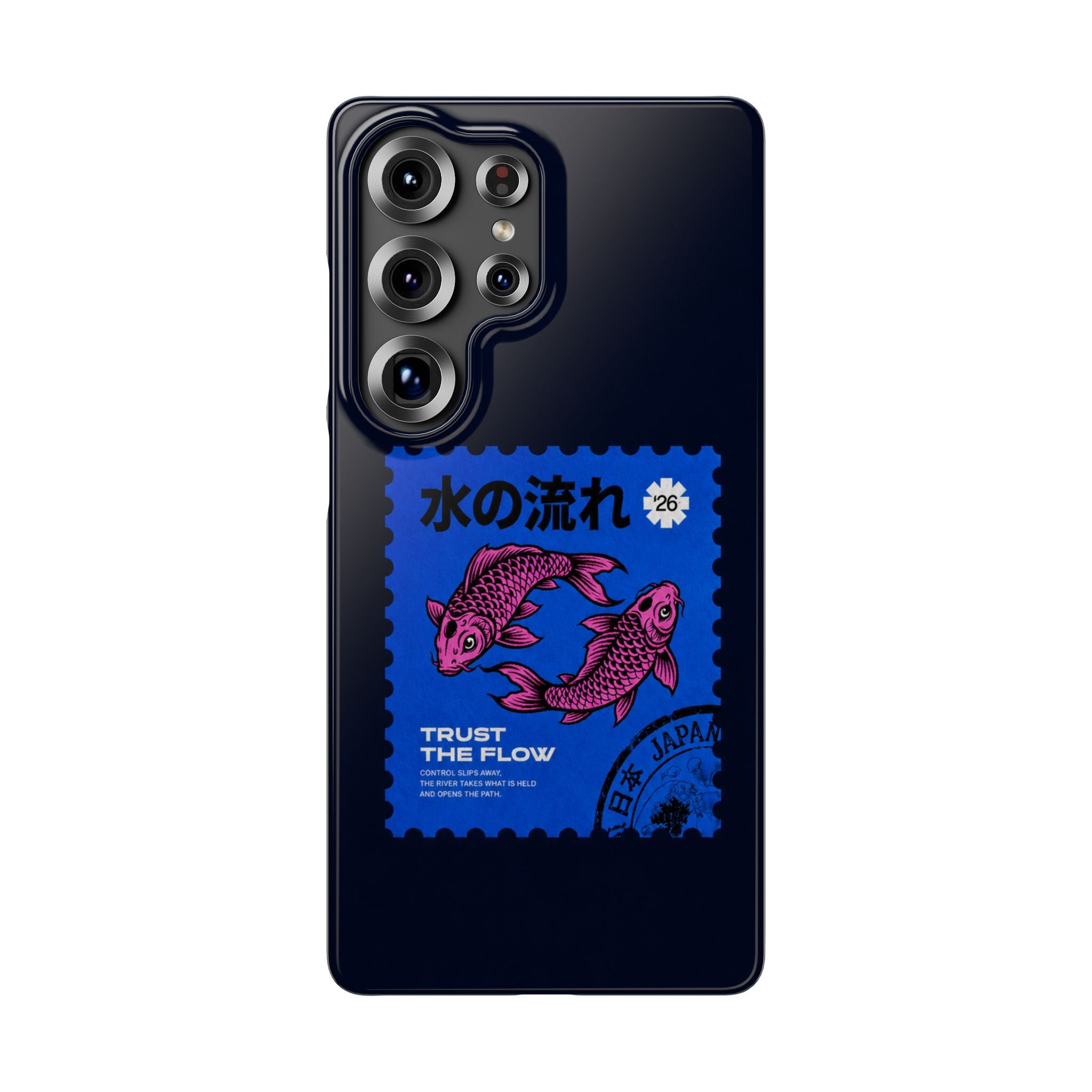 Trust The Flow Koi Phone Case