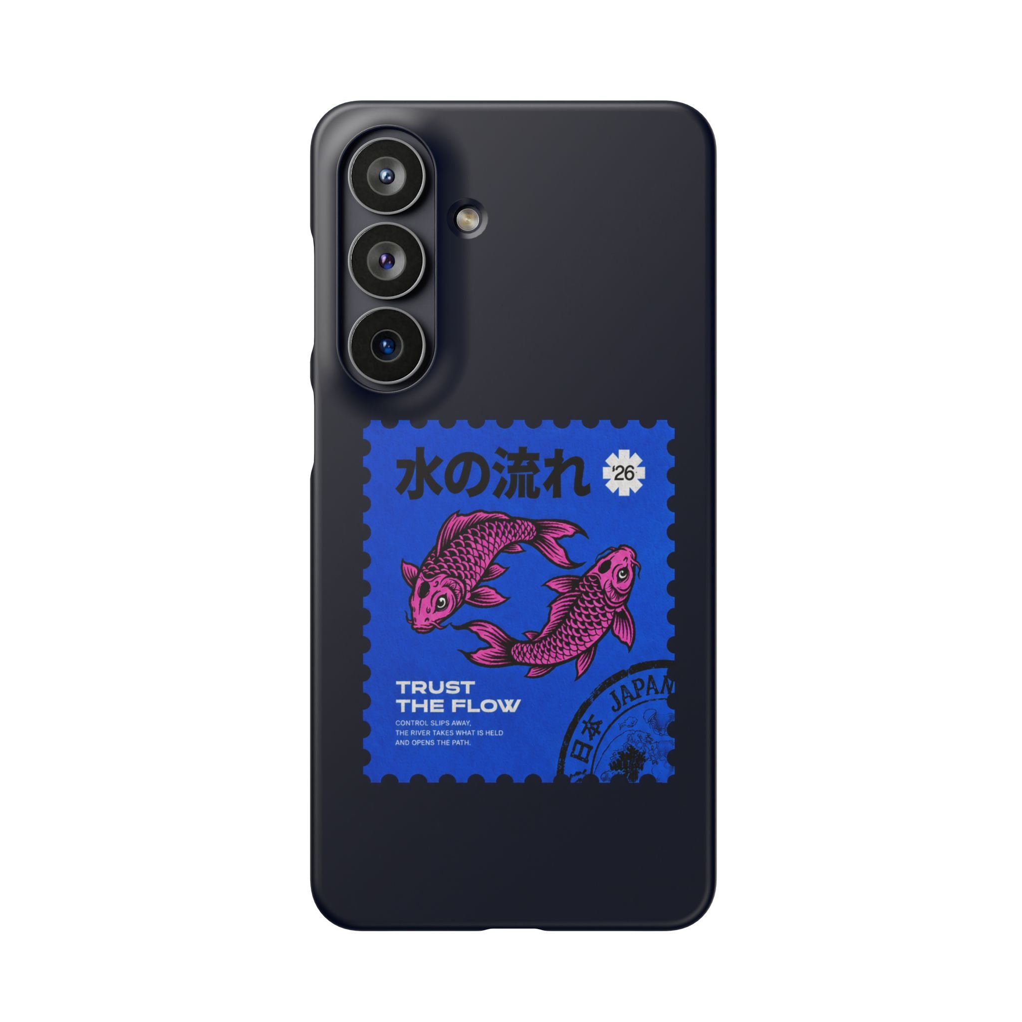 Trust The Flow Koi Phone Case