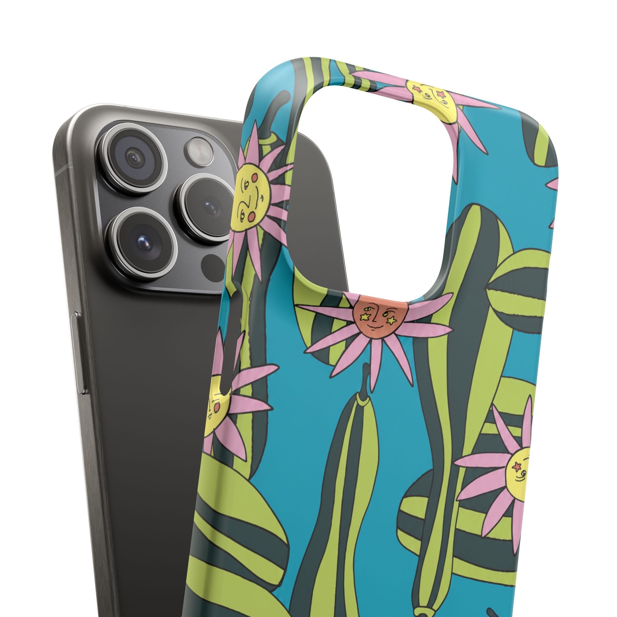 Whimsical Floral Garden Phone Case