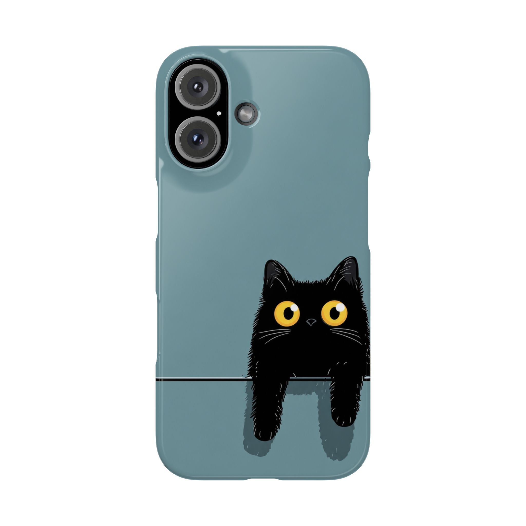 Cute Black Cat Phone Case