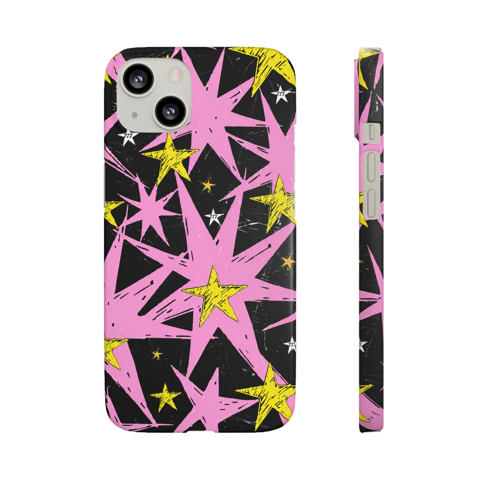 Pink Starburst Phone Case