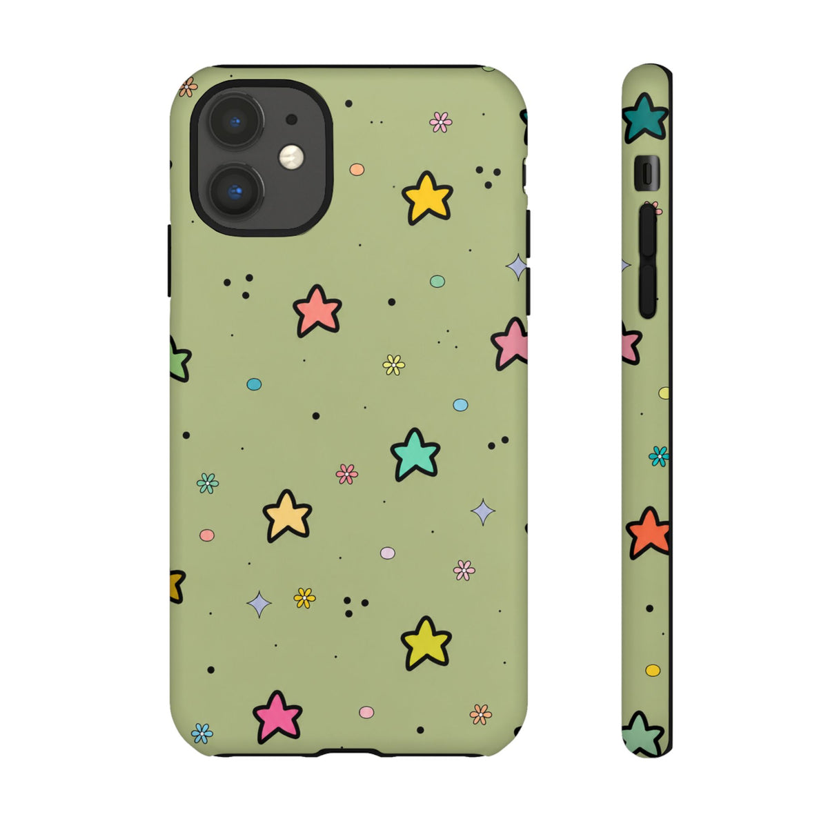 Cosmic Star Doodle Phone Case