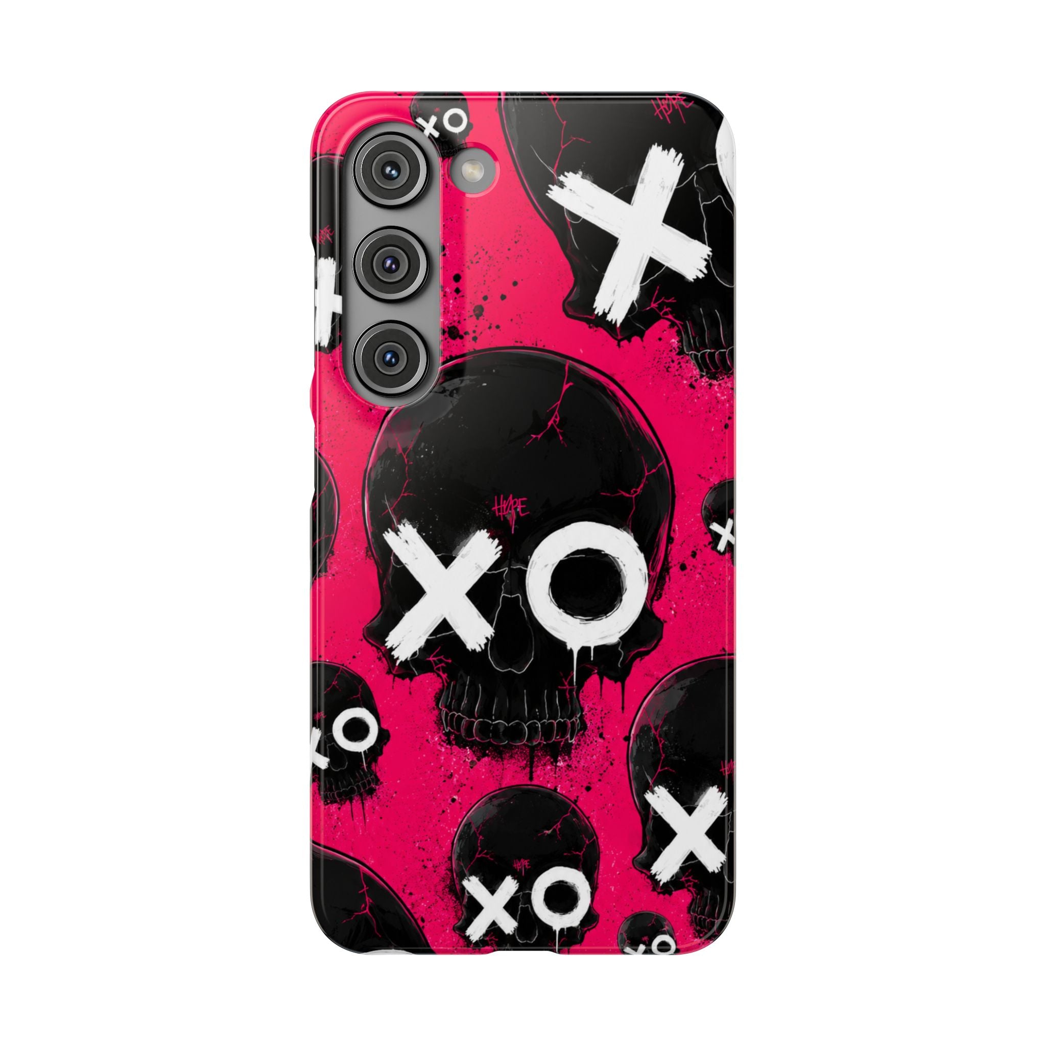 XO Skull Punk Phone Case