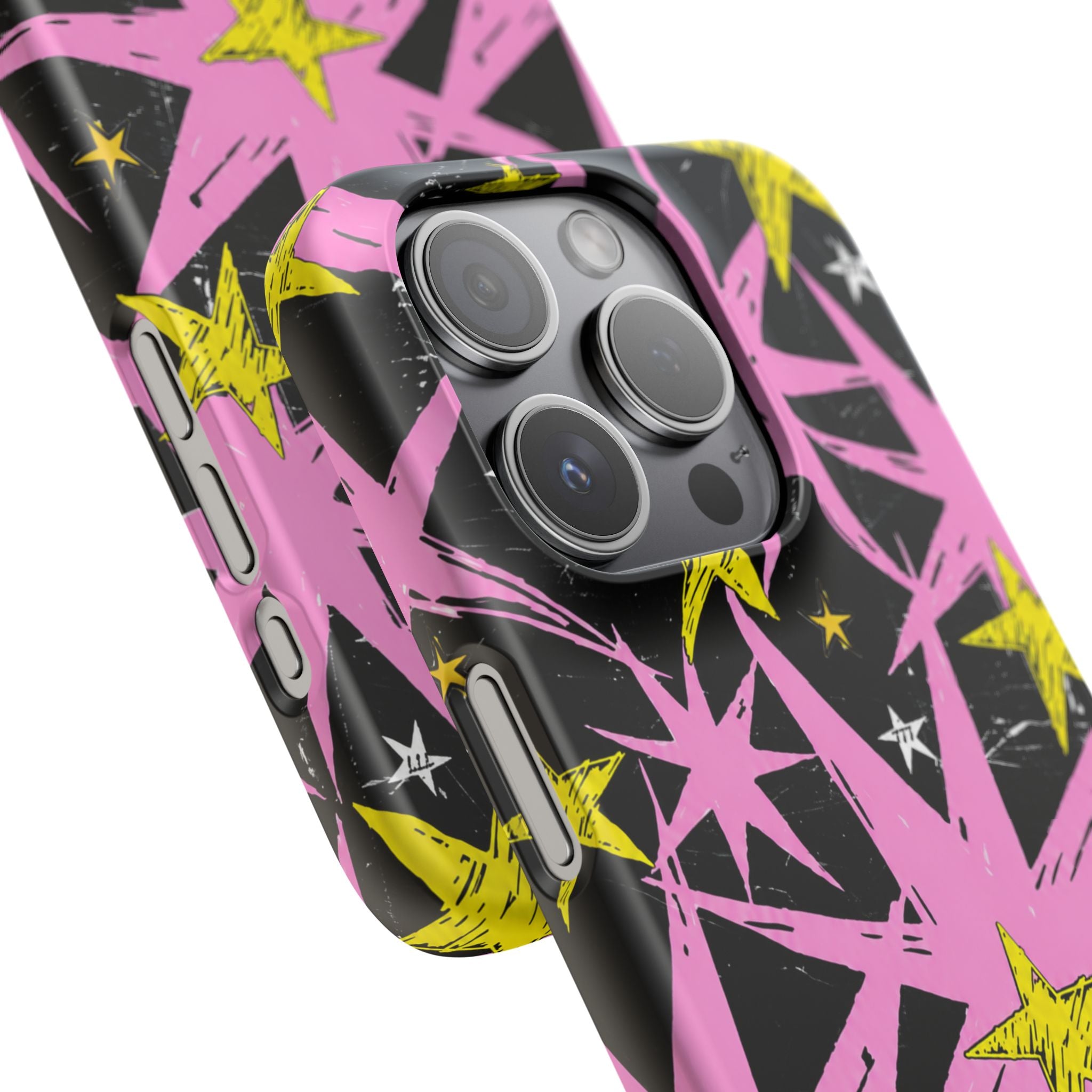 Pink Starburst Phone Case