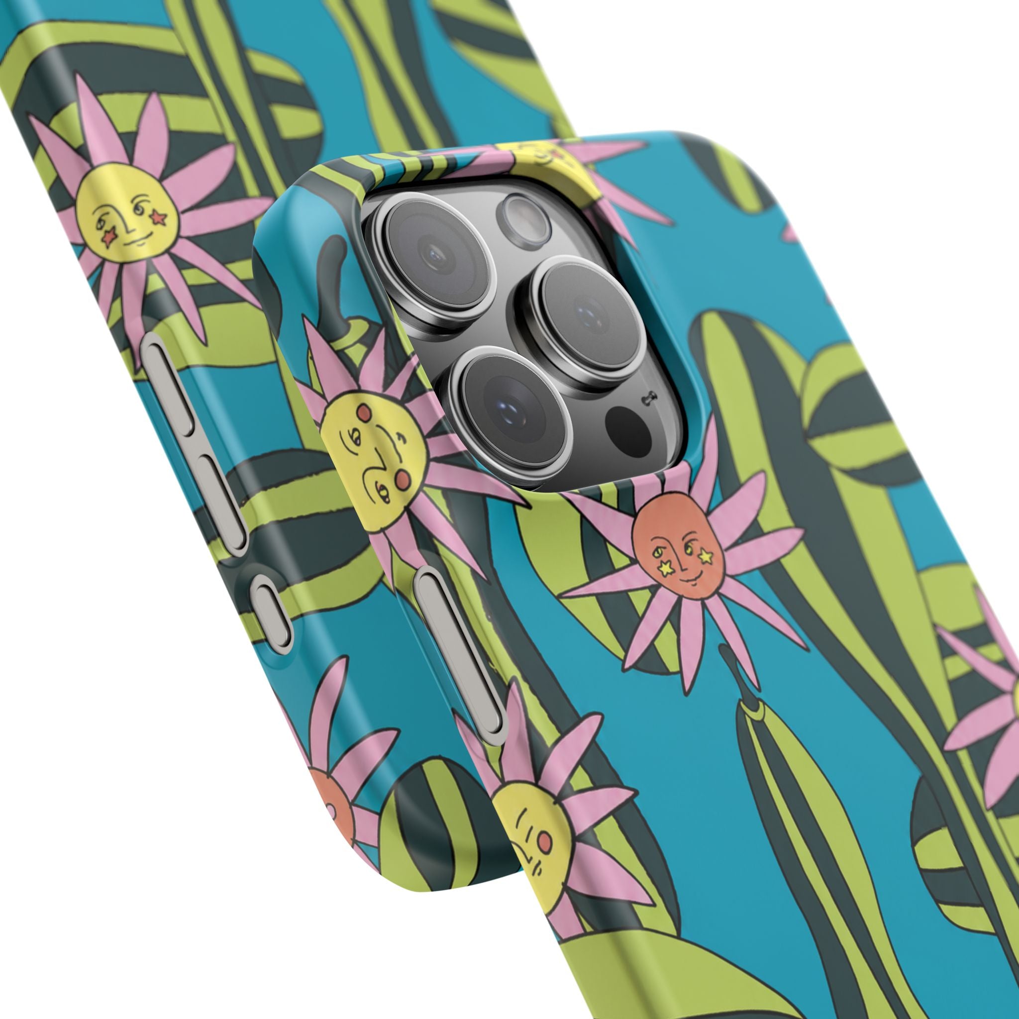 Whimsical Floral Garden Phone Case