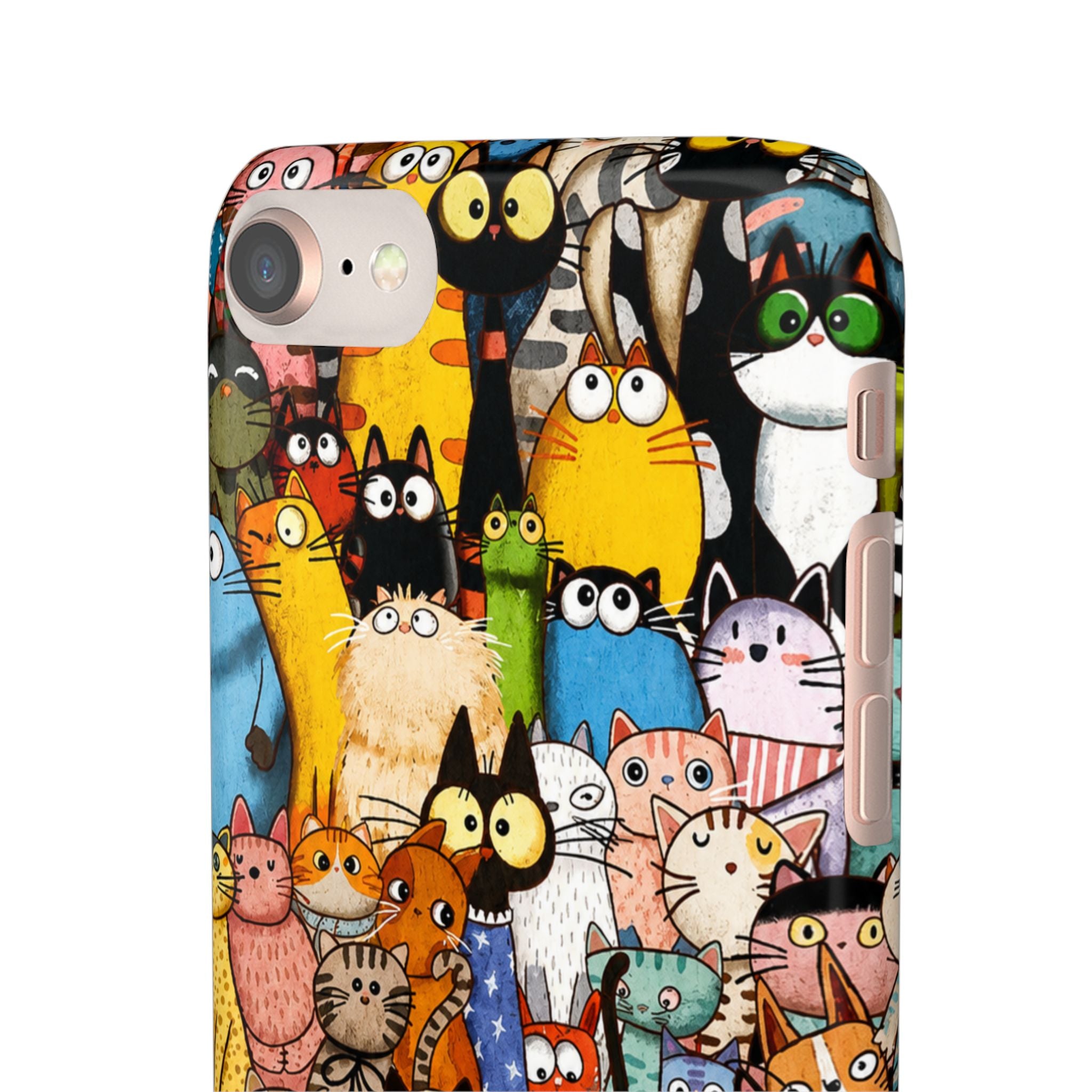 Cute Cat Pattern Phone Case