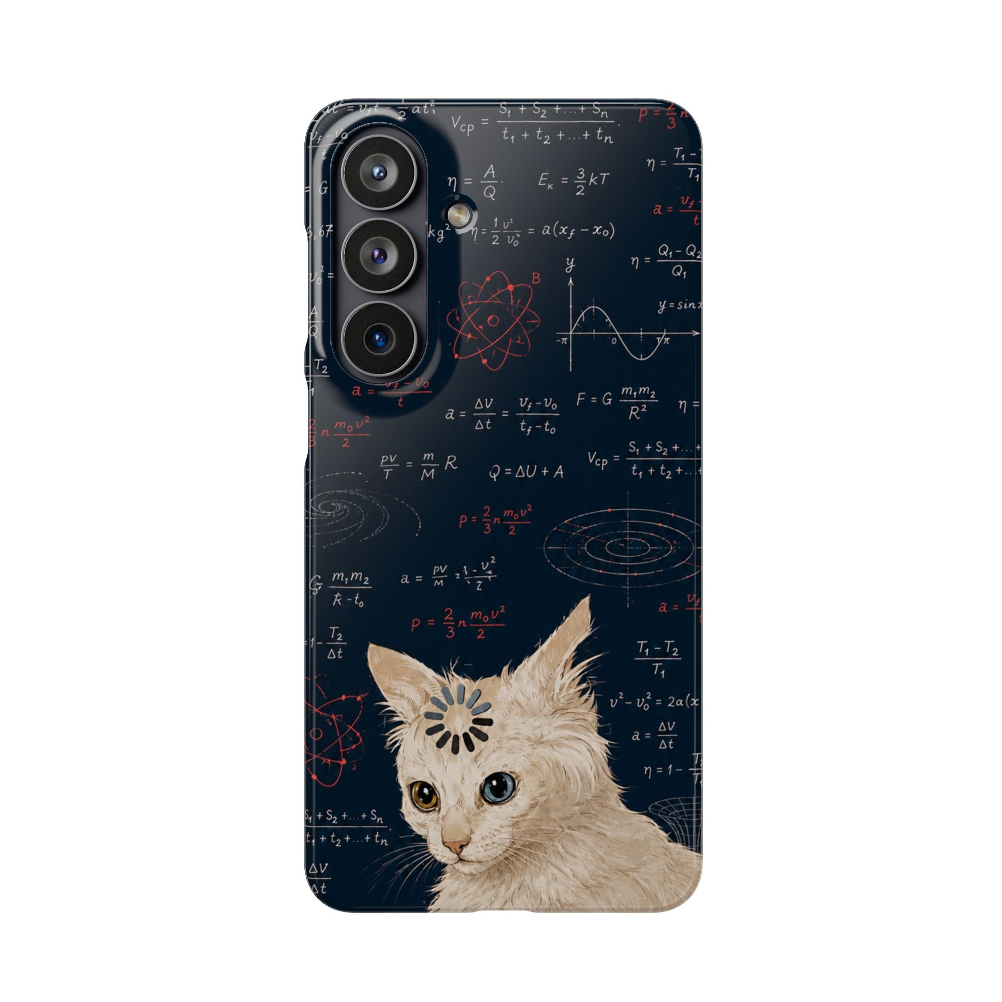 Quantum Kitty Physics Phone Case