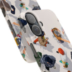 City Crowd Aesthetic Phone Case