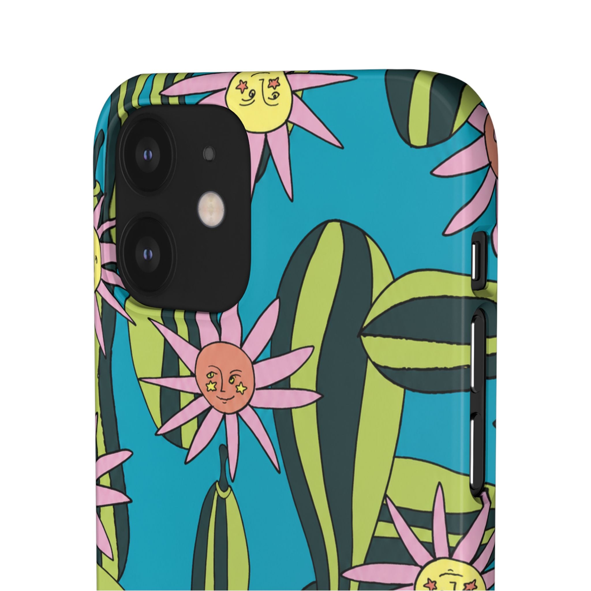 Whimsical Floral Garden Phone Case