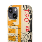 Retro Cassette Floral Phone Case
