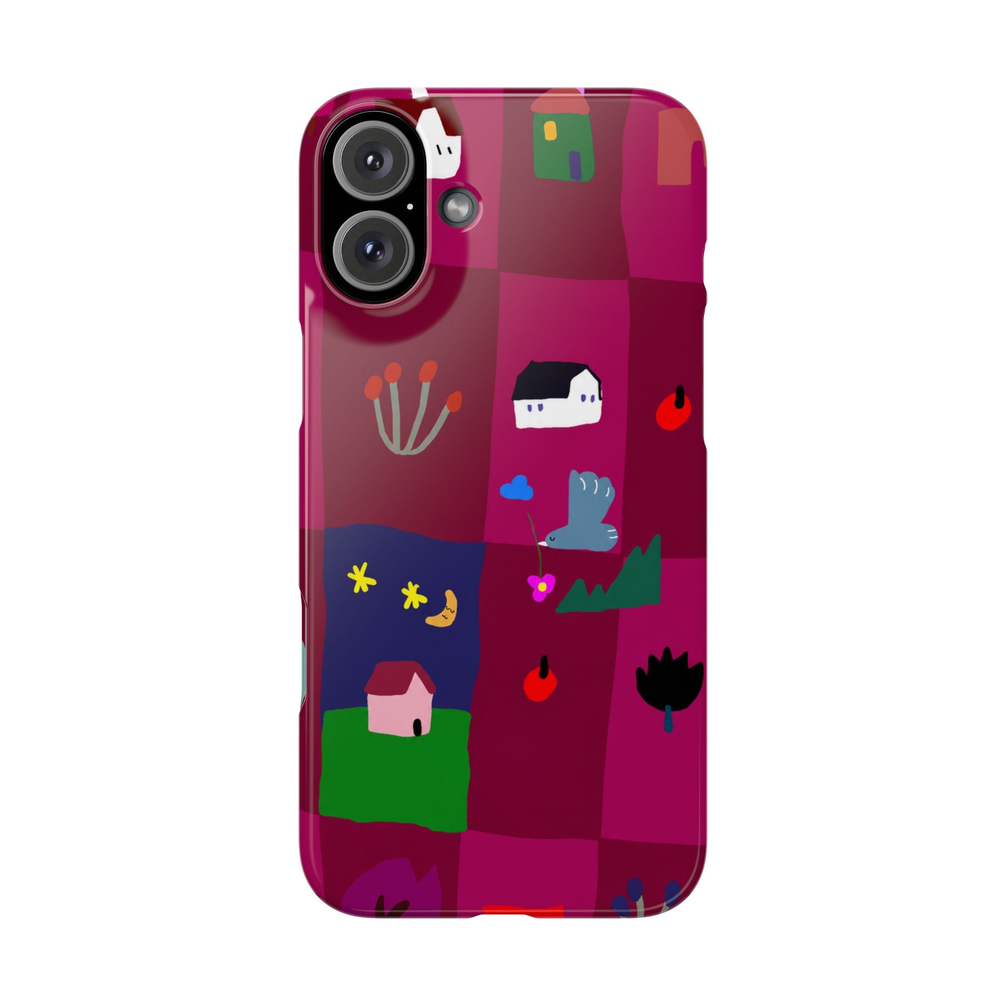 Whimsical Village Phone Case