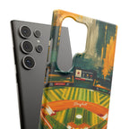 Abstract Baseball Stadium Phone Case