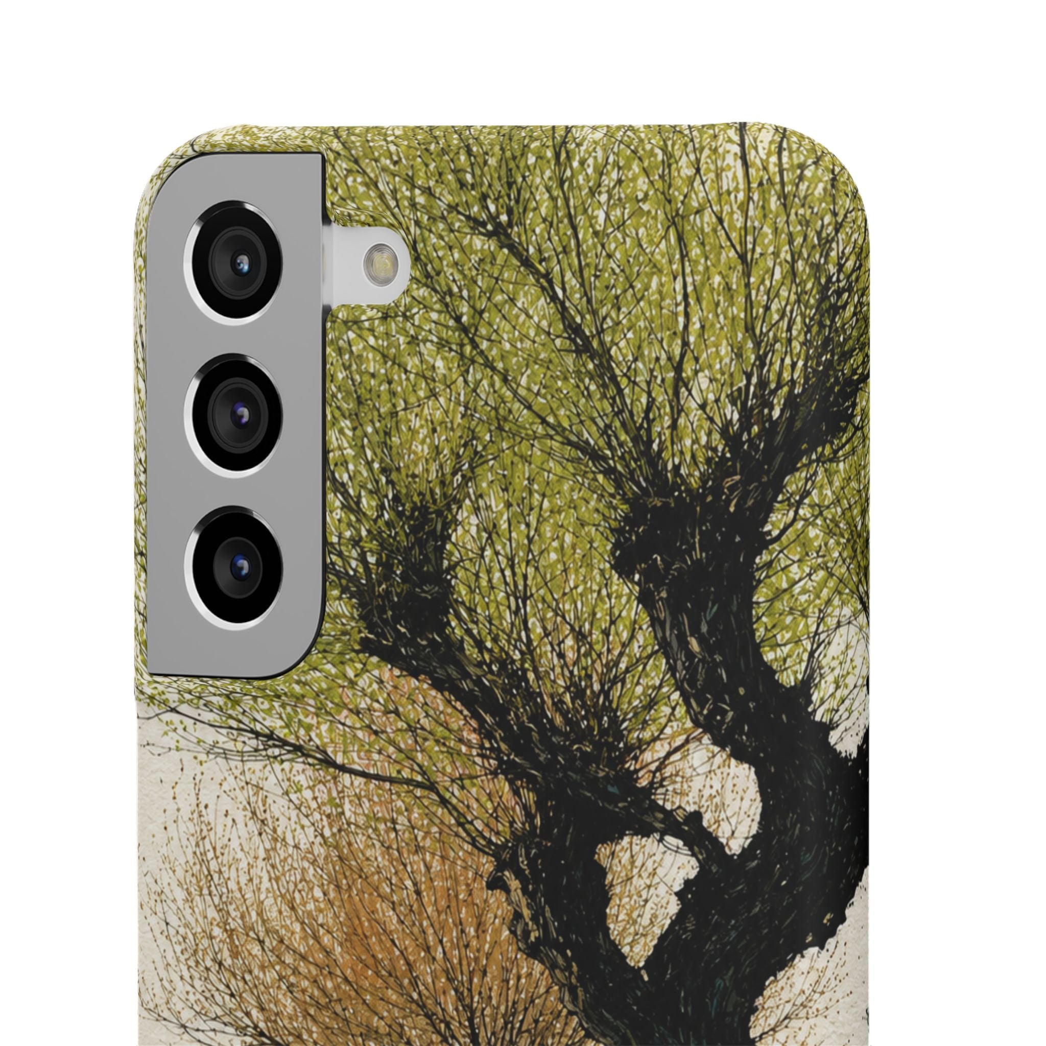 Serene Willow Landscape Phone Case