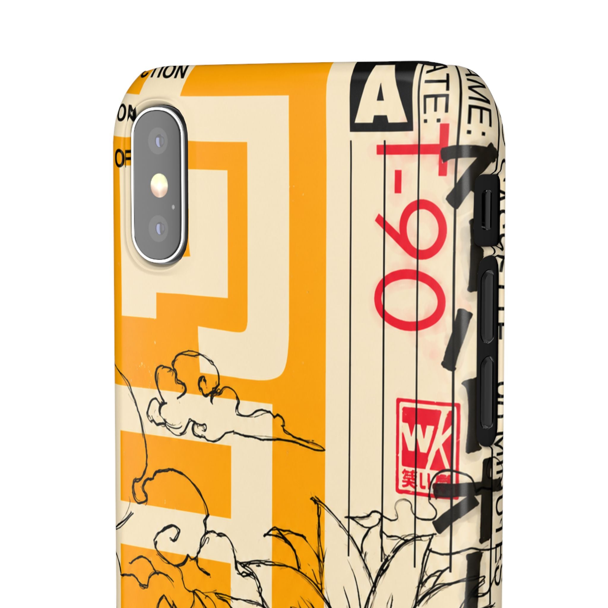 Retro Cassette Floral Phone Case