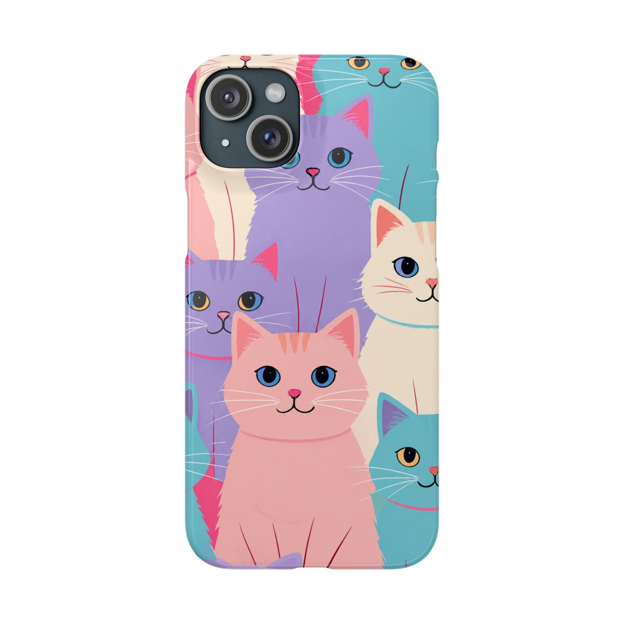 Cute Kawaii Cats Phone Case
