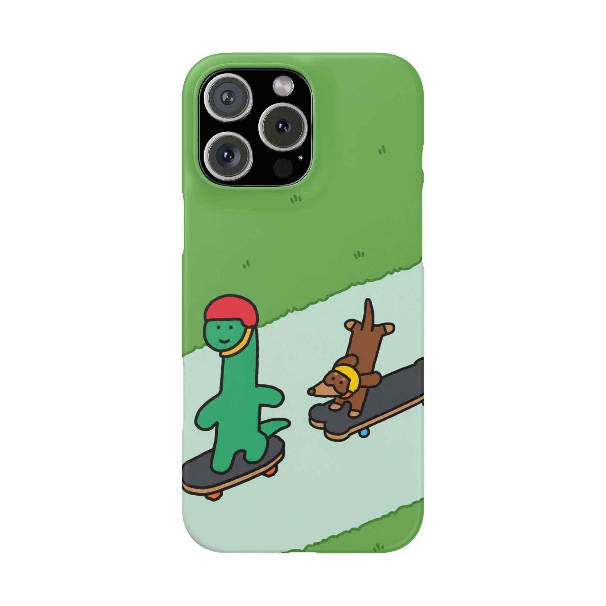 Skater Dino Phone Case