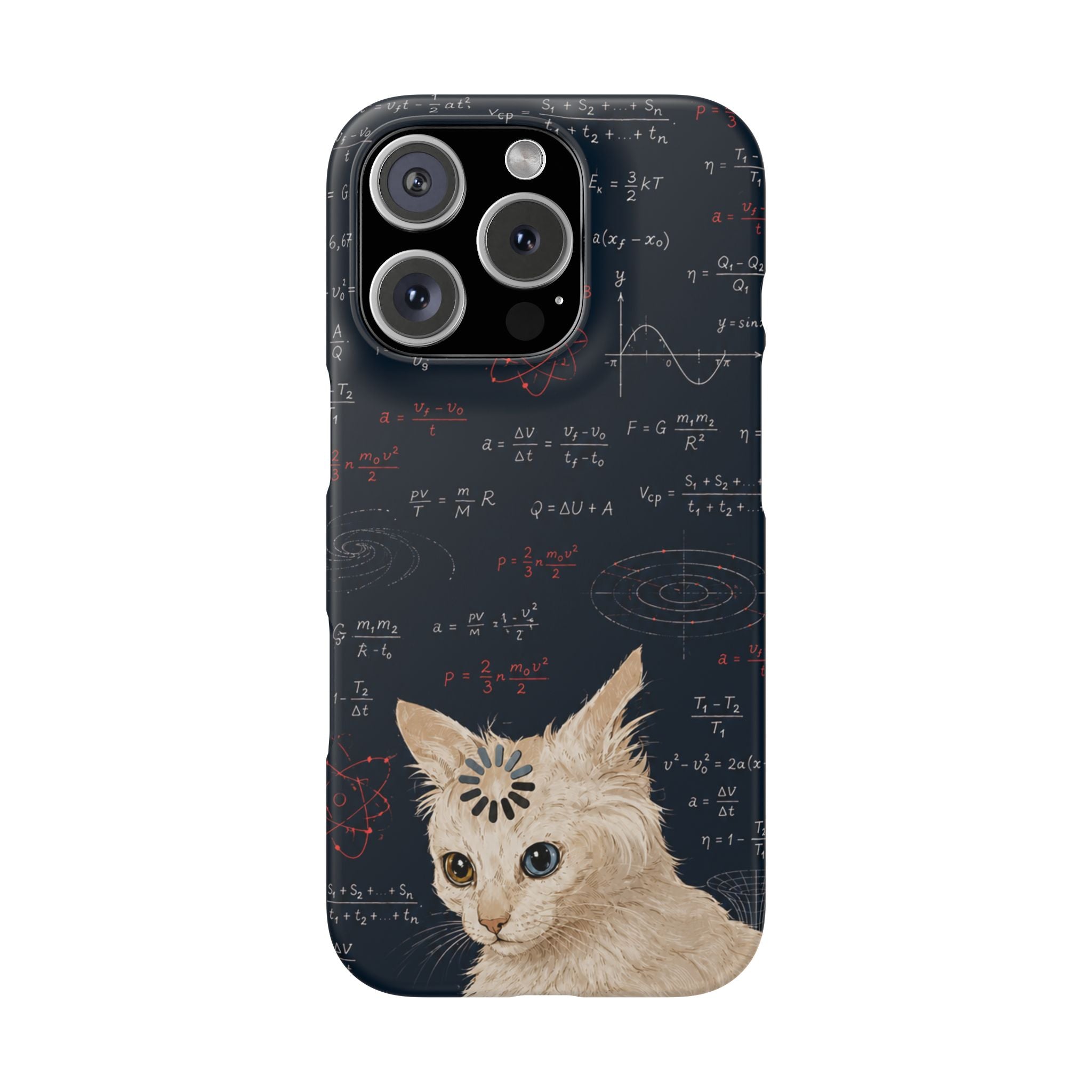 Quantum Kitty Physics Phone Case