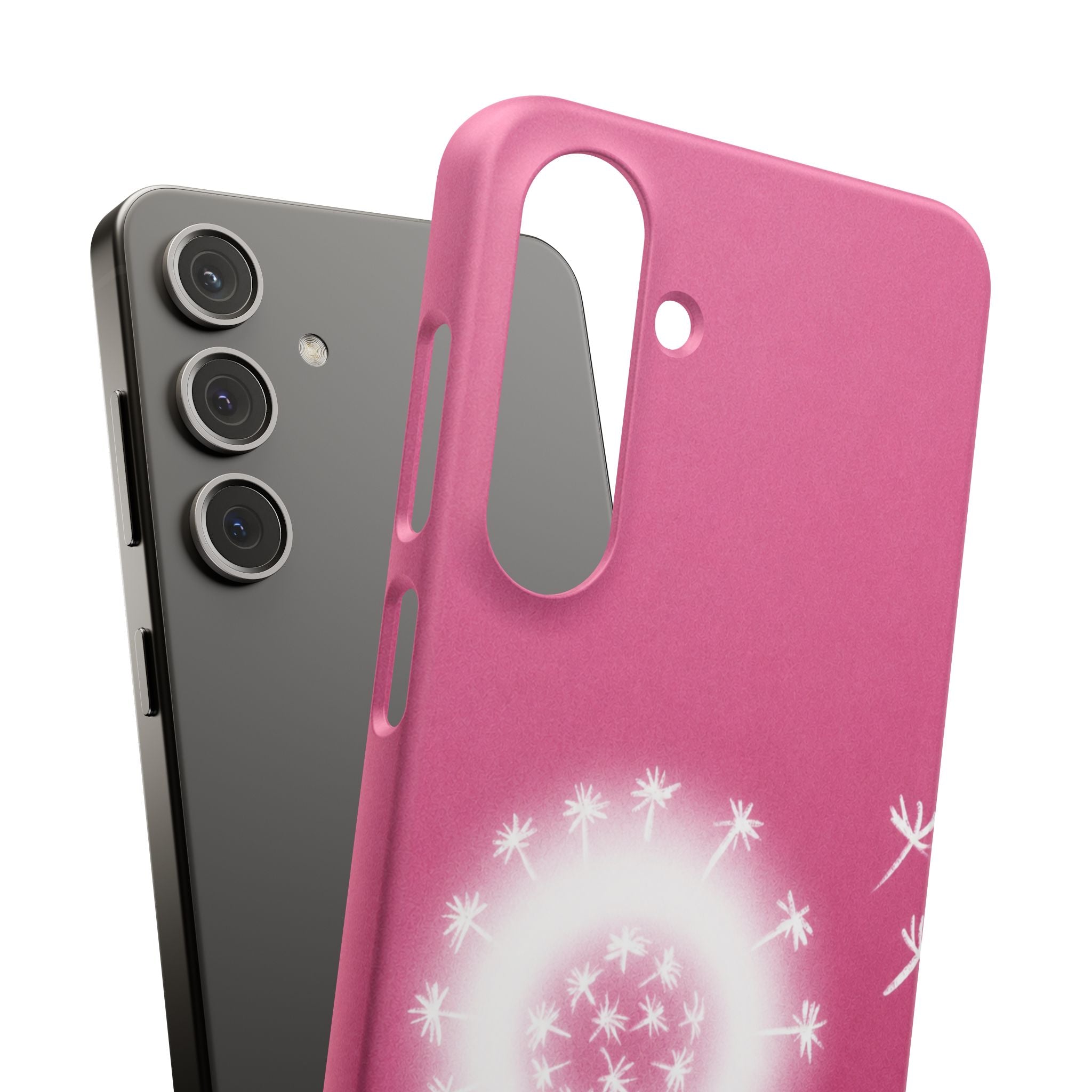 Pink Dandelion Phone Case
