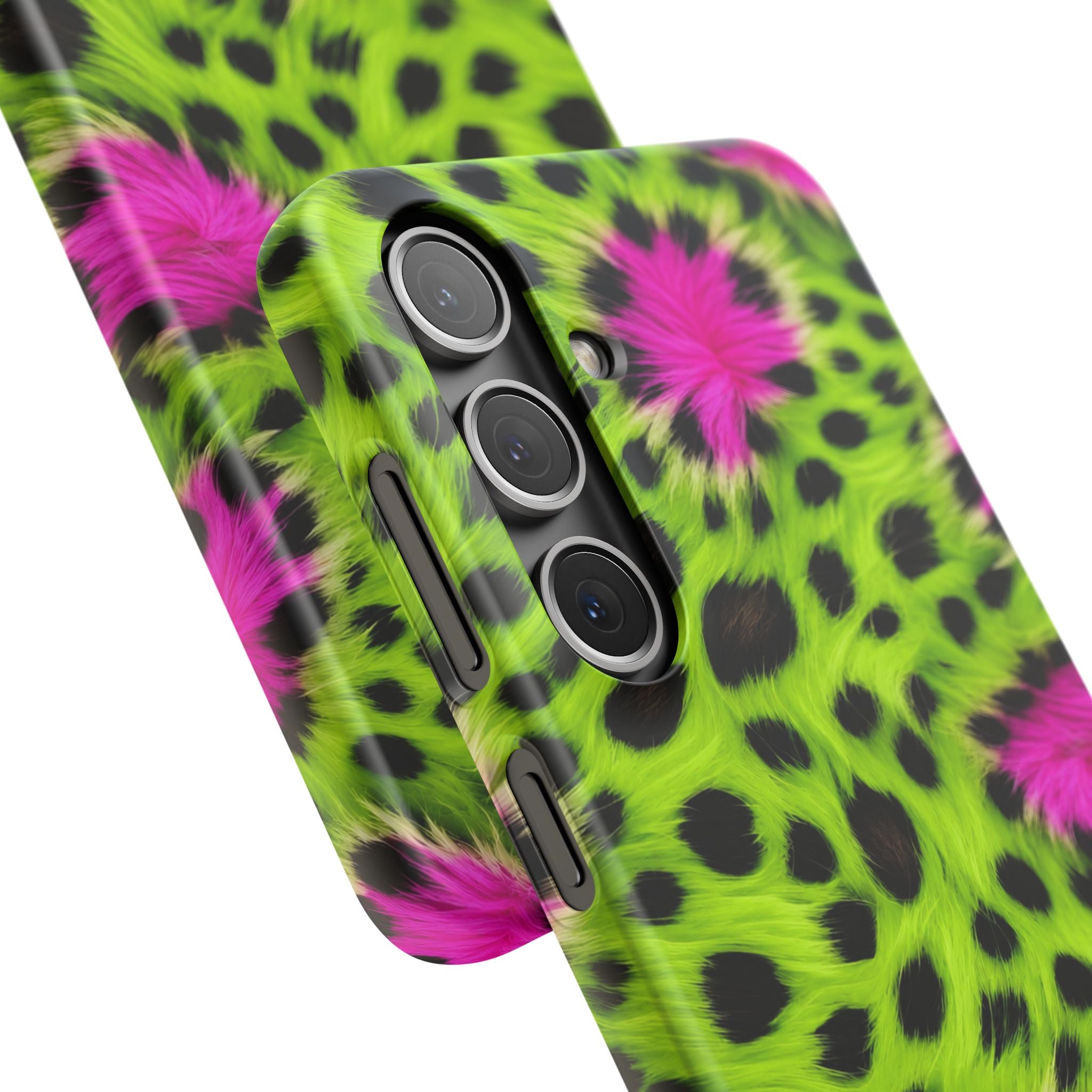 Neon Leopard Phone Case