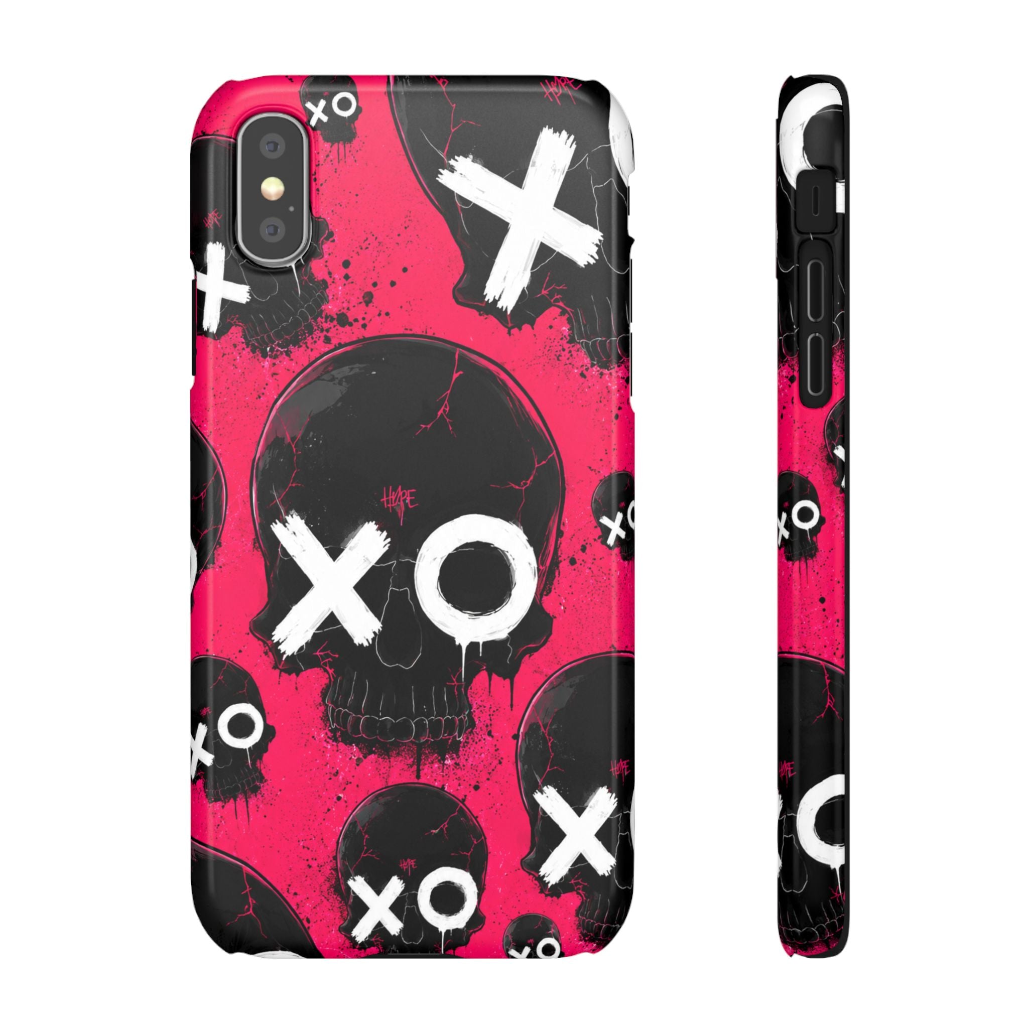 XO Skull Punk Phone Case
