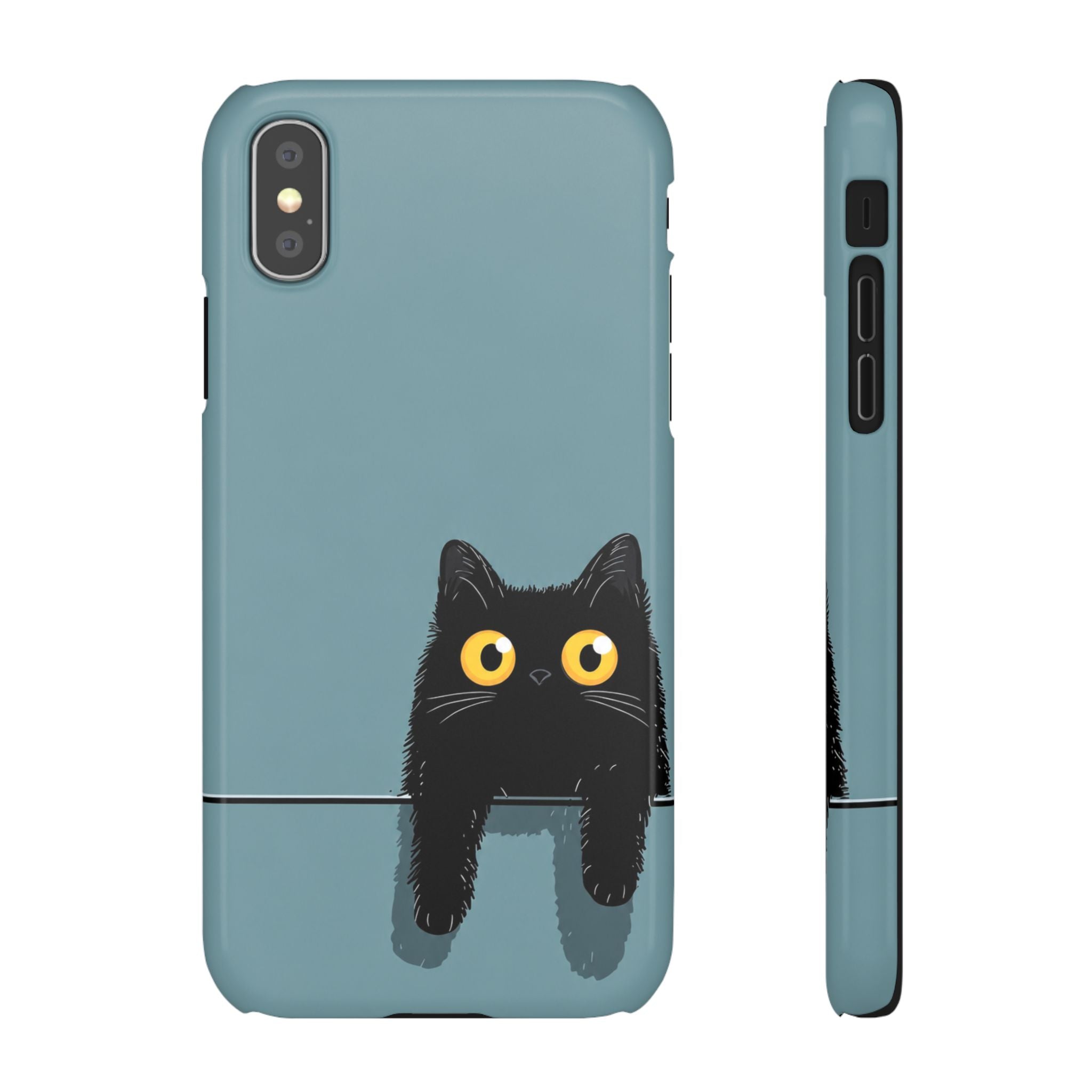 Cute Black Cat Phone Case