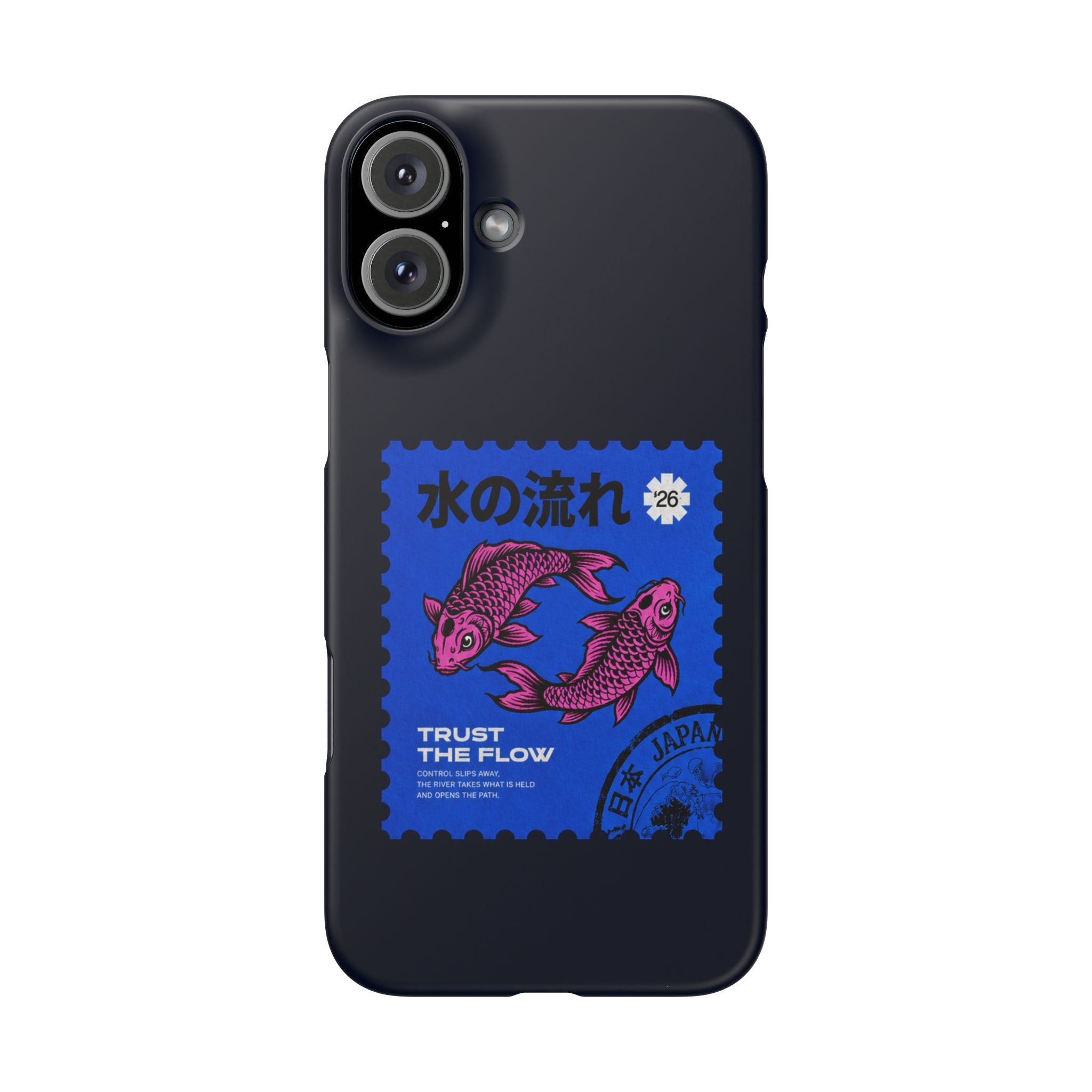 Trust The Flow Koi Phone Case