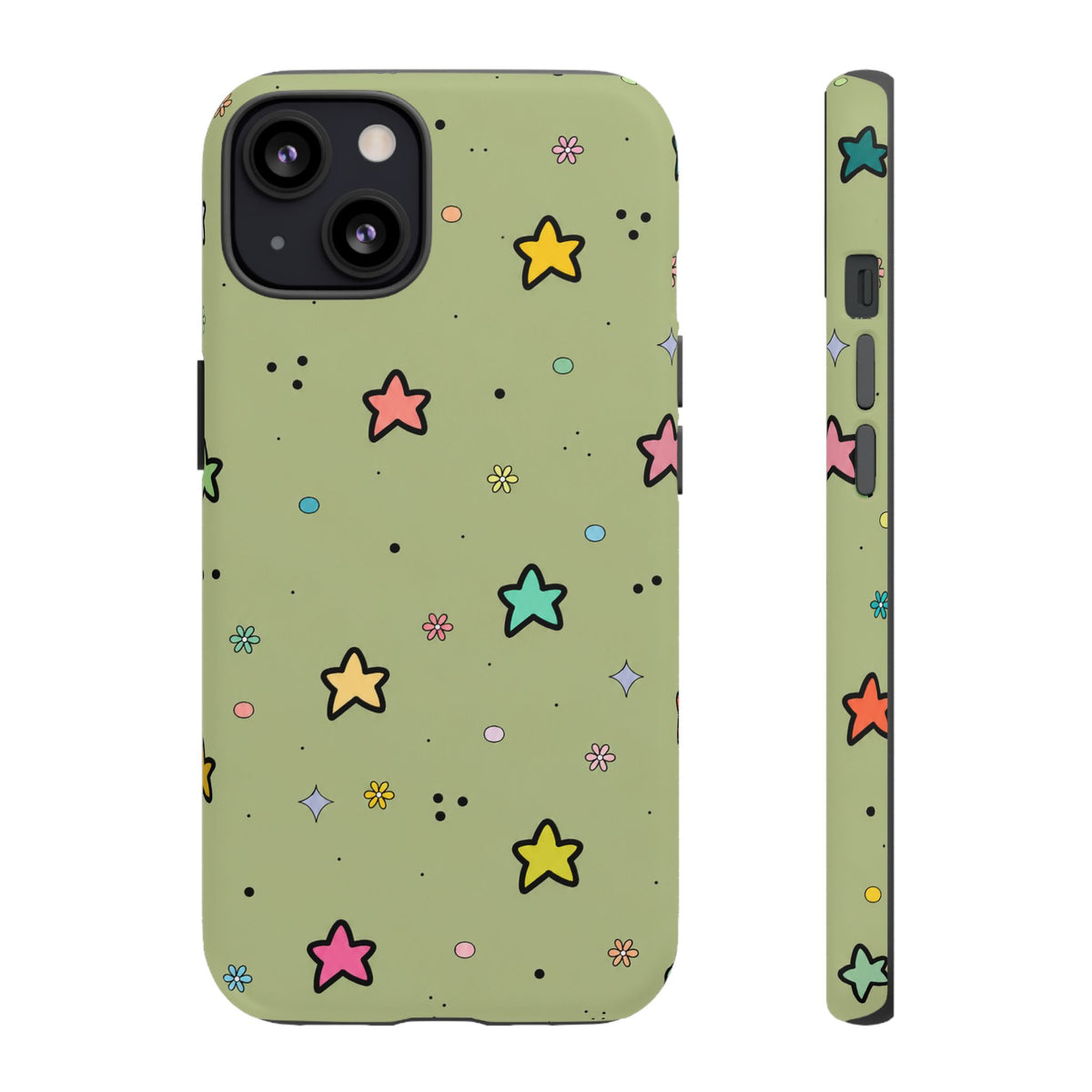 Cosmic Star Doodle Phone Case