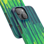 Liquid Emerald – Abstract Drip Phone Case