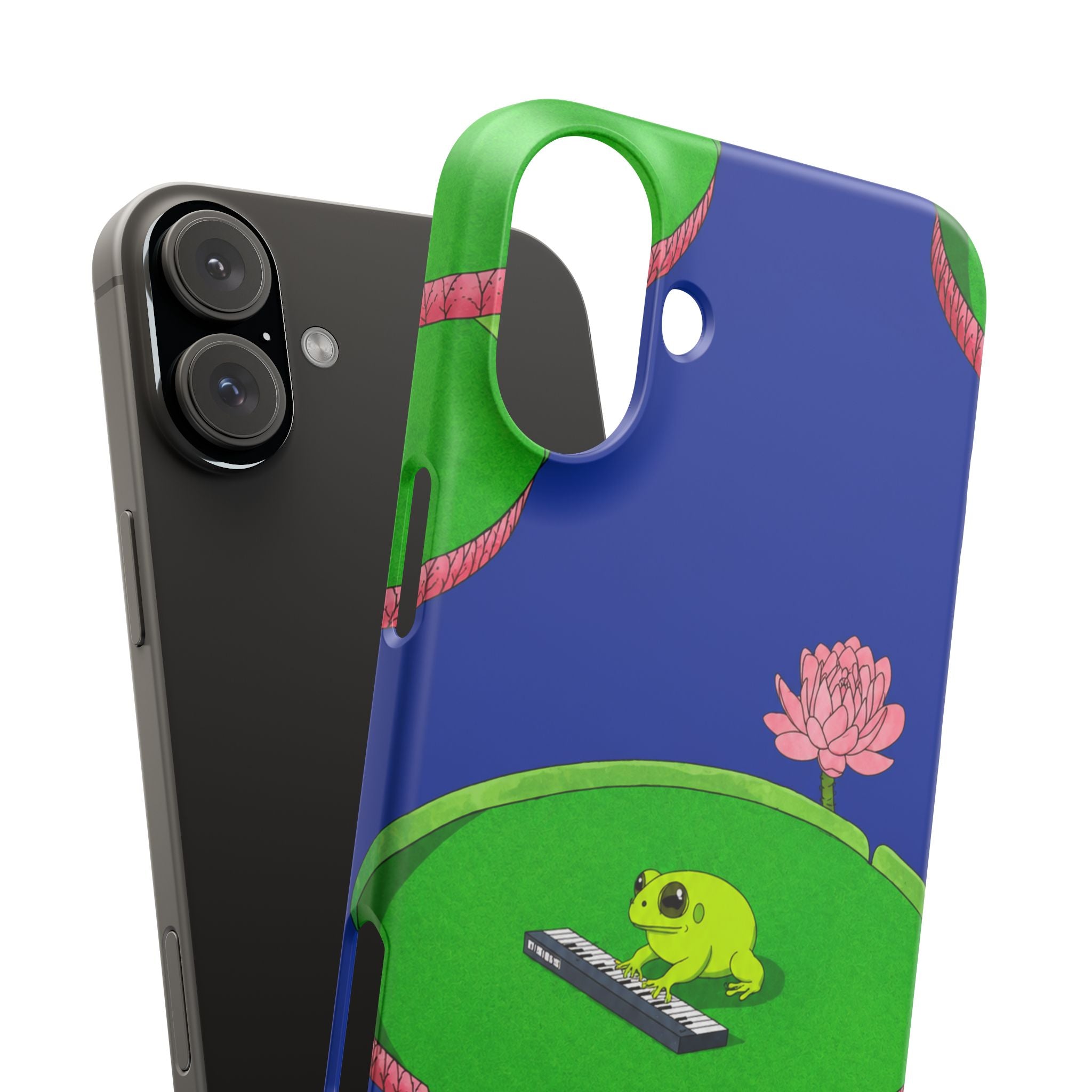 Frog Piano Phone Case