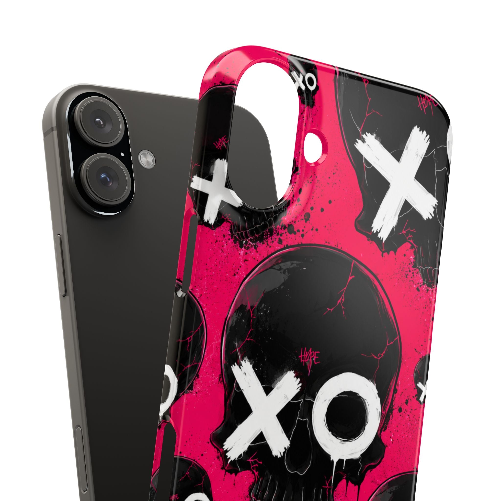 XO Skull Punk Phone Case