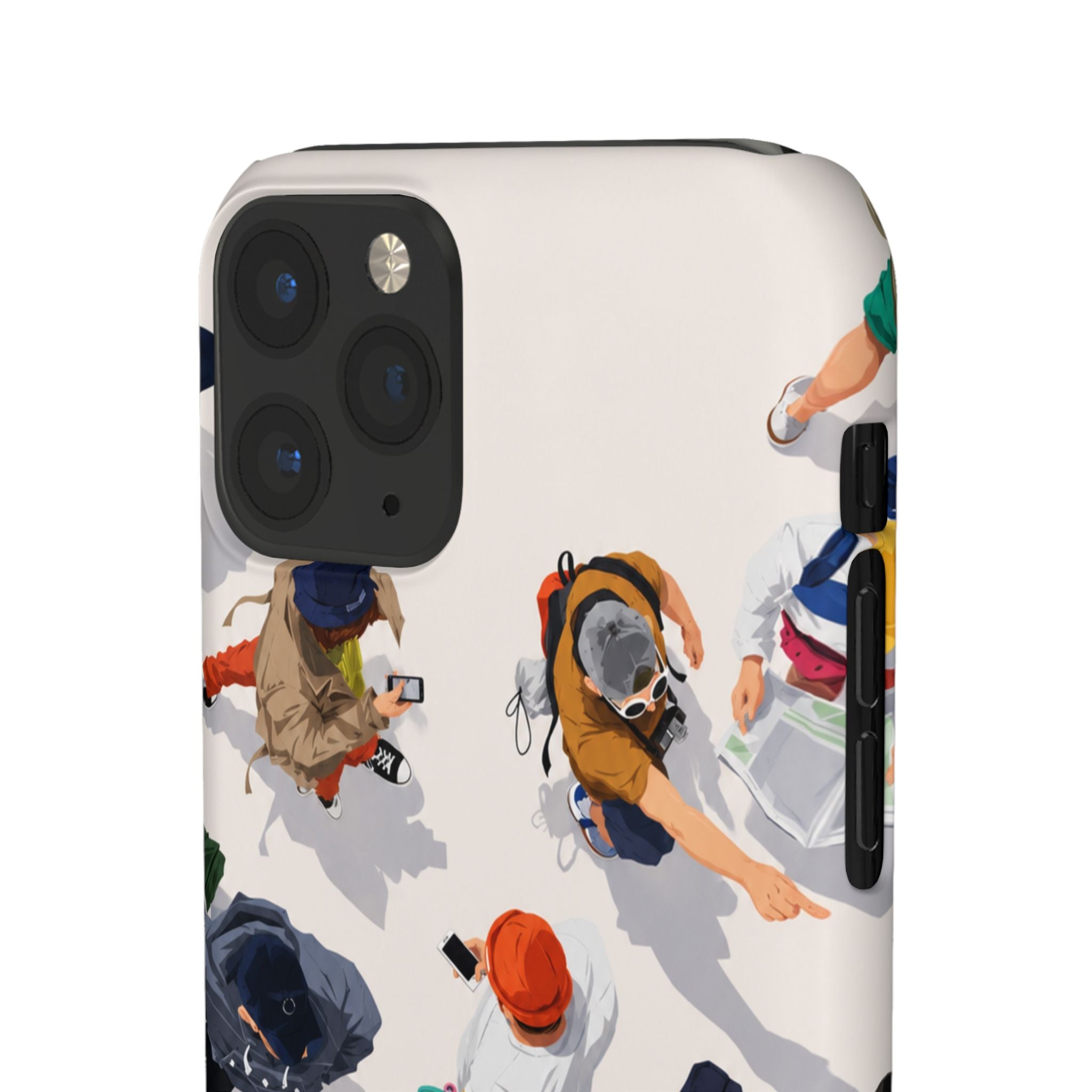 City Crowd Aesthetic Phone Case