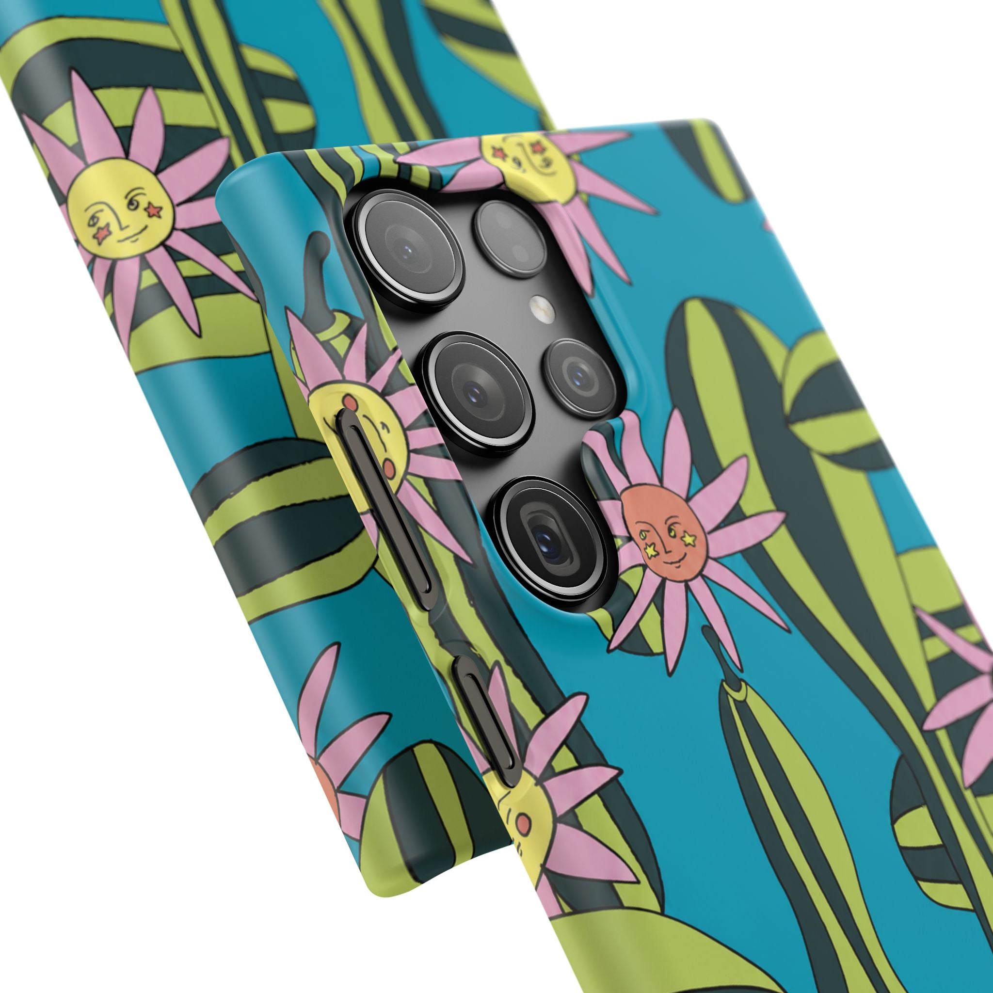 Whimsical Floral Garden Phone Case
